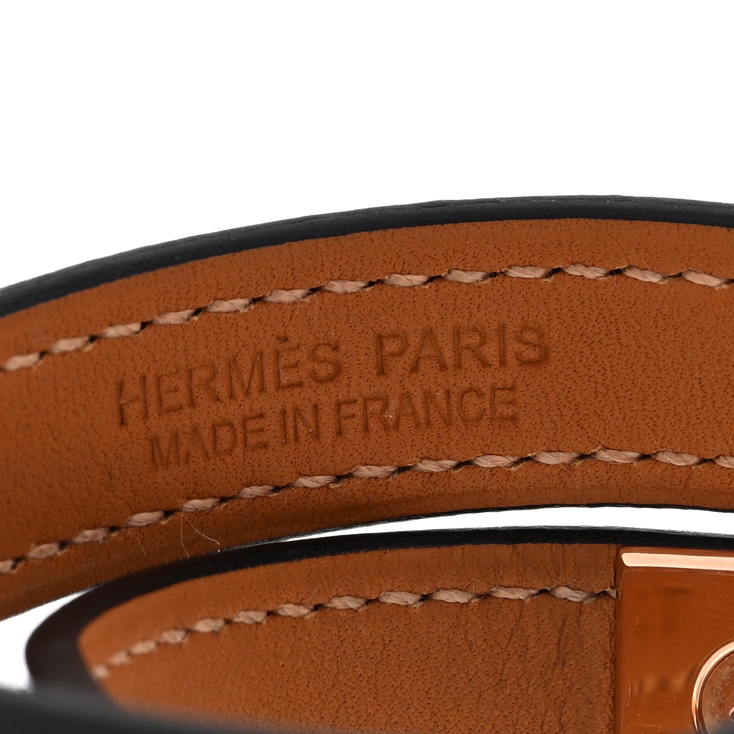 Hermes Box Rivale Double Tour Bracelet T2 Black 4 of 6