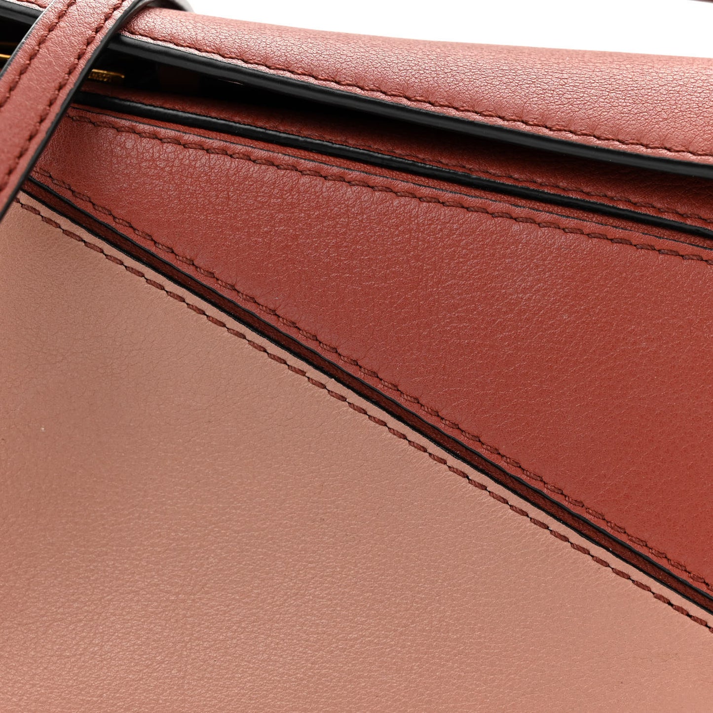 Calfskin Mini Puzzle Bag Spice Pumpkin