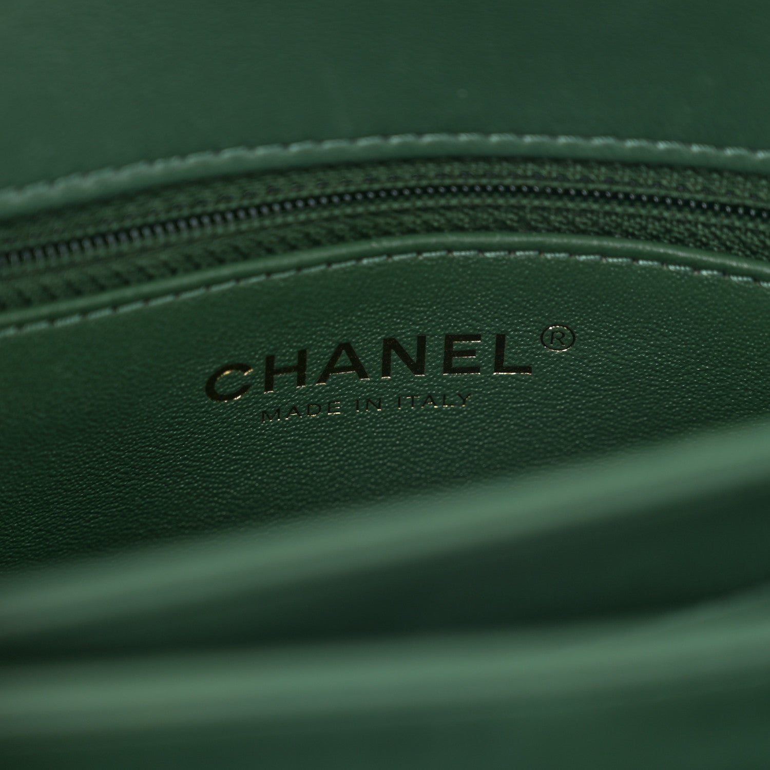 Chanel Lambskin Quilted Small Trendy CC Flap Dual Handle Bag Green 6 of 14