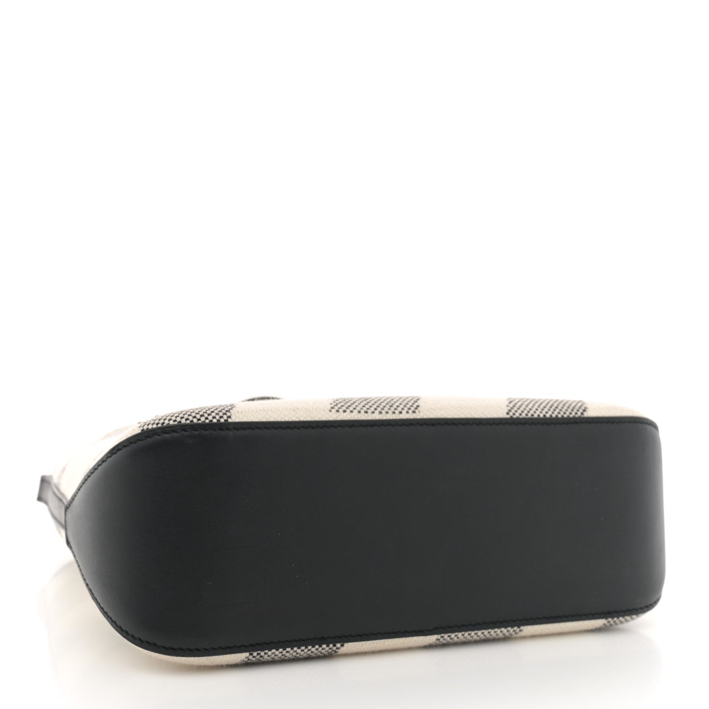 Swift H Canvas Cabas H En Biais 27 Black Ecru