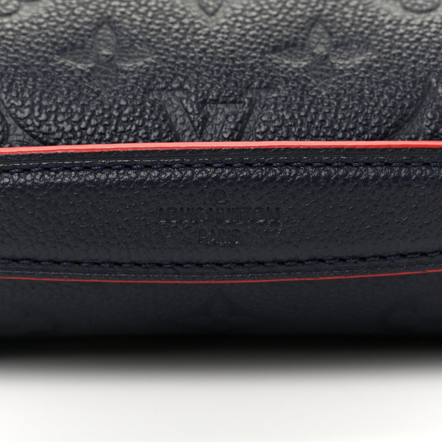 Empreinte Pochette Metis Marine Rouge