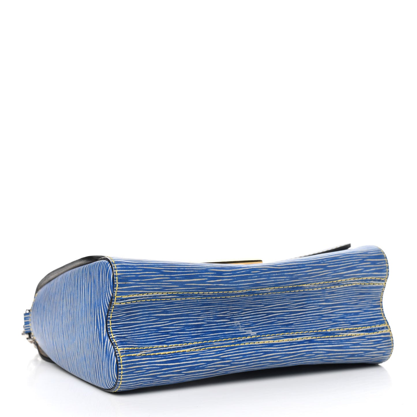 Epi Twist Shoulder Bag MM Denim Light