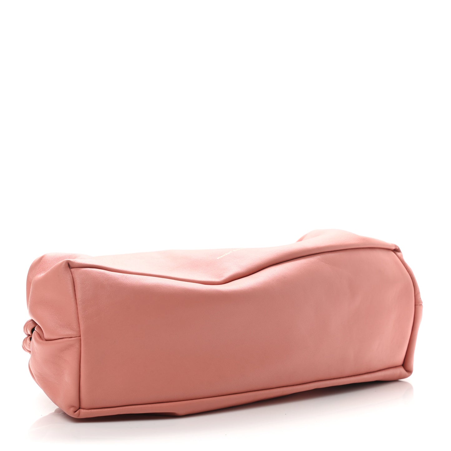 Lambskin Cloud Clutch Coral
