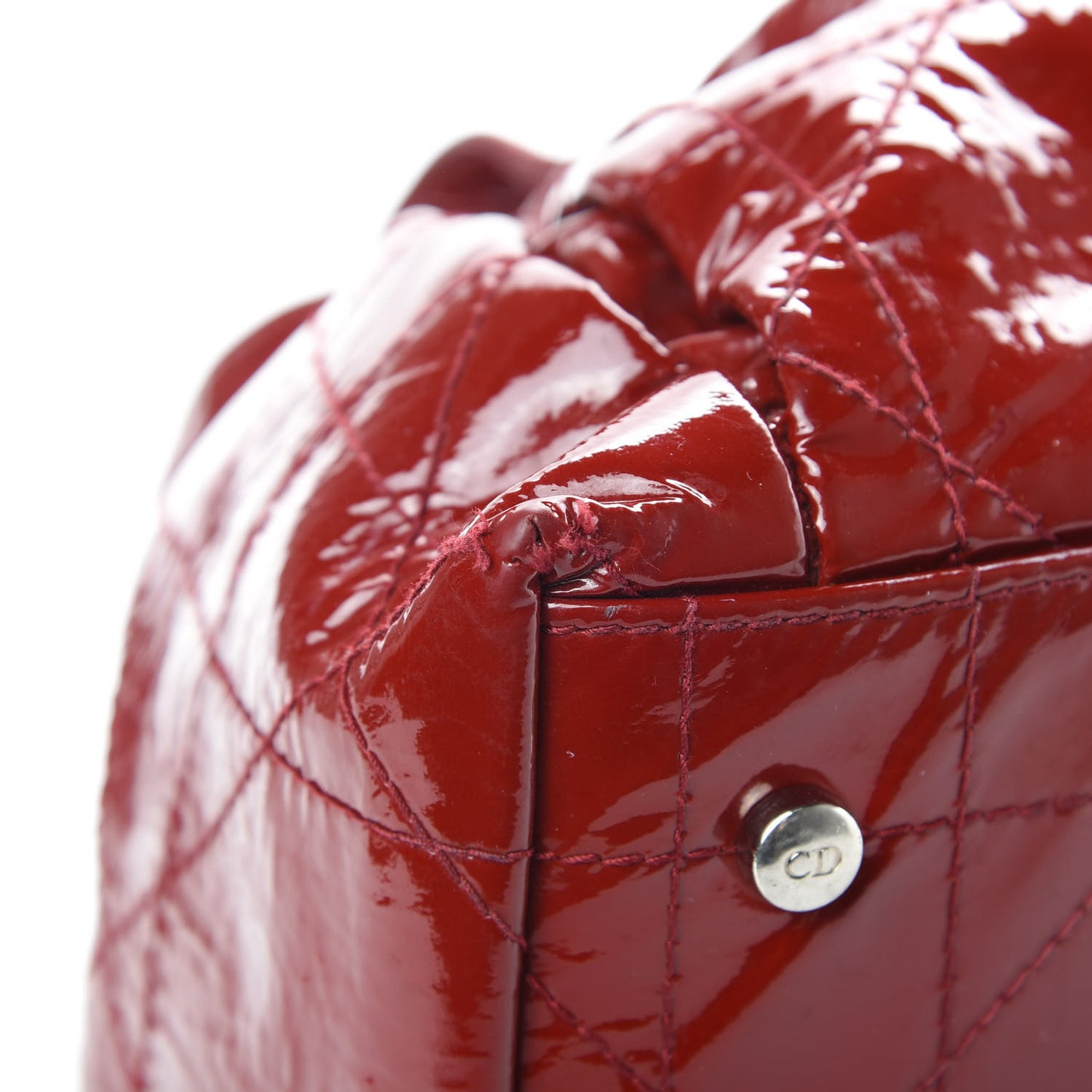Patent Cannage Medium Le Trente Tote Red
