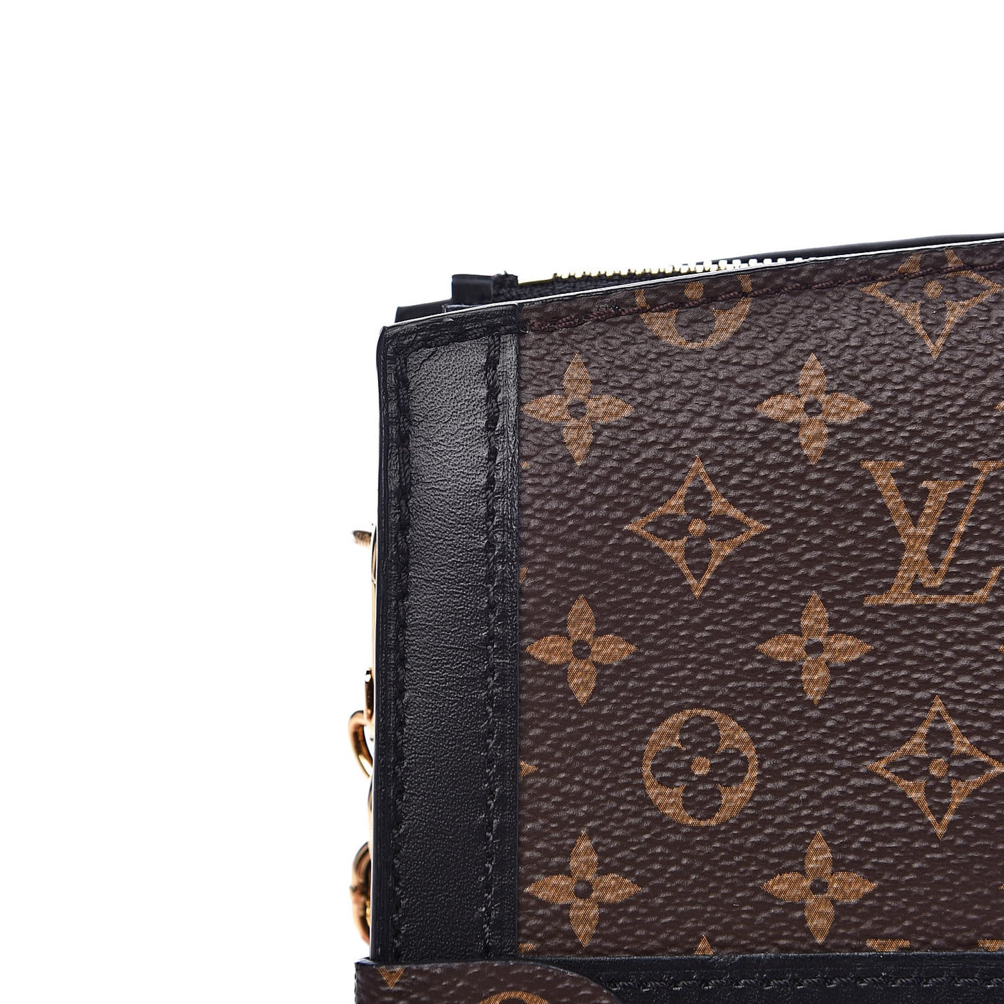 Reverse Monogram Trunk Clutch