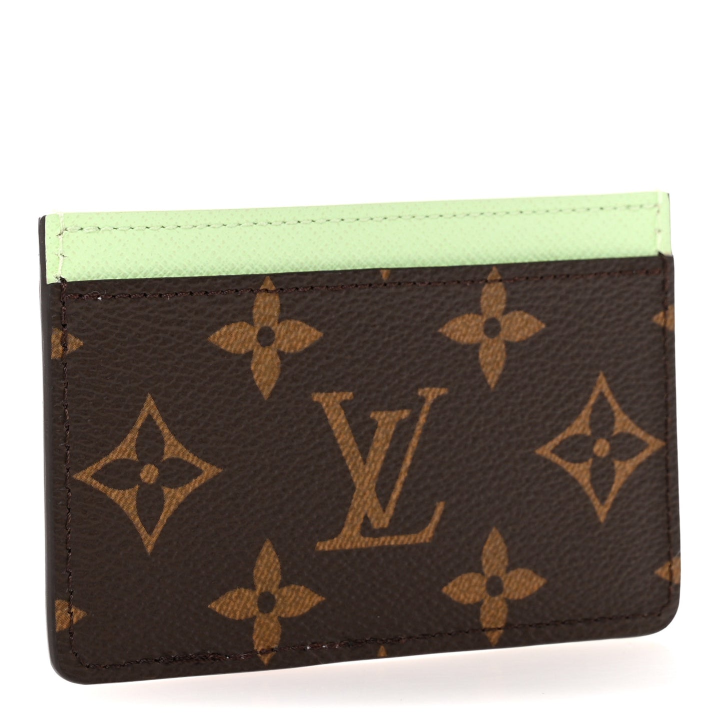 LV X TM Monogram Cherry Blossom Card Holder Sakura Brown