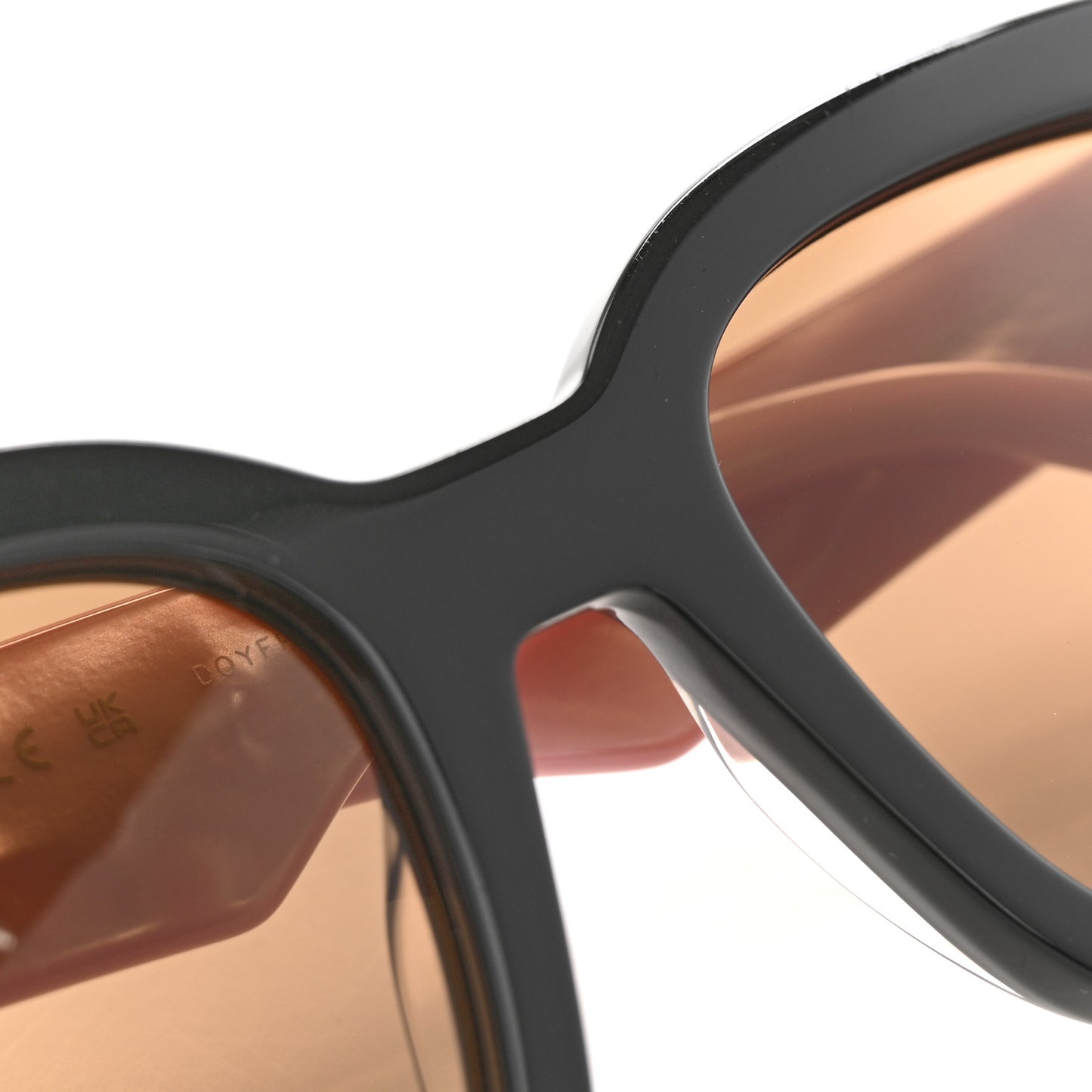 Rectangle 52mm Frame Sunglasses GG0998/S Black Pink