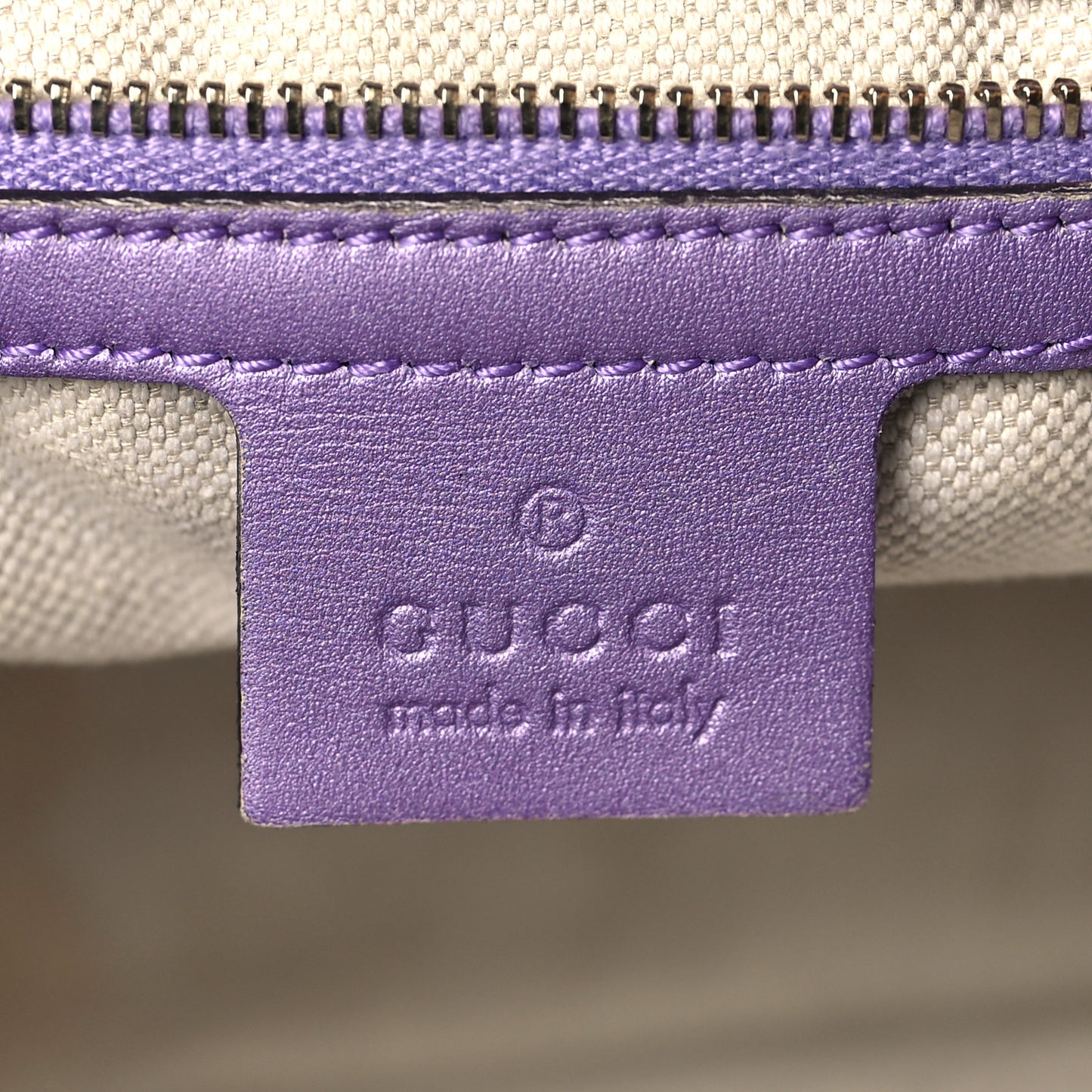 Monogram Small Lovely Heart Tote Purple