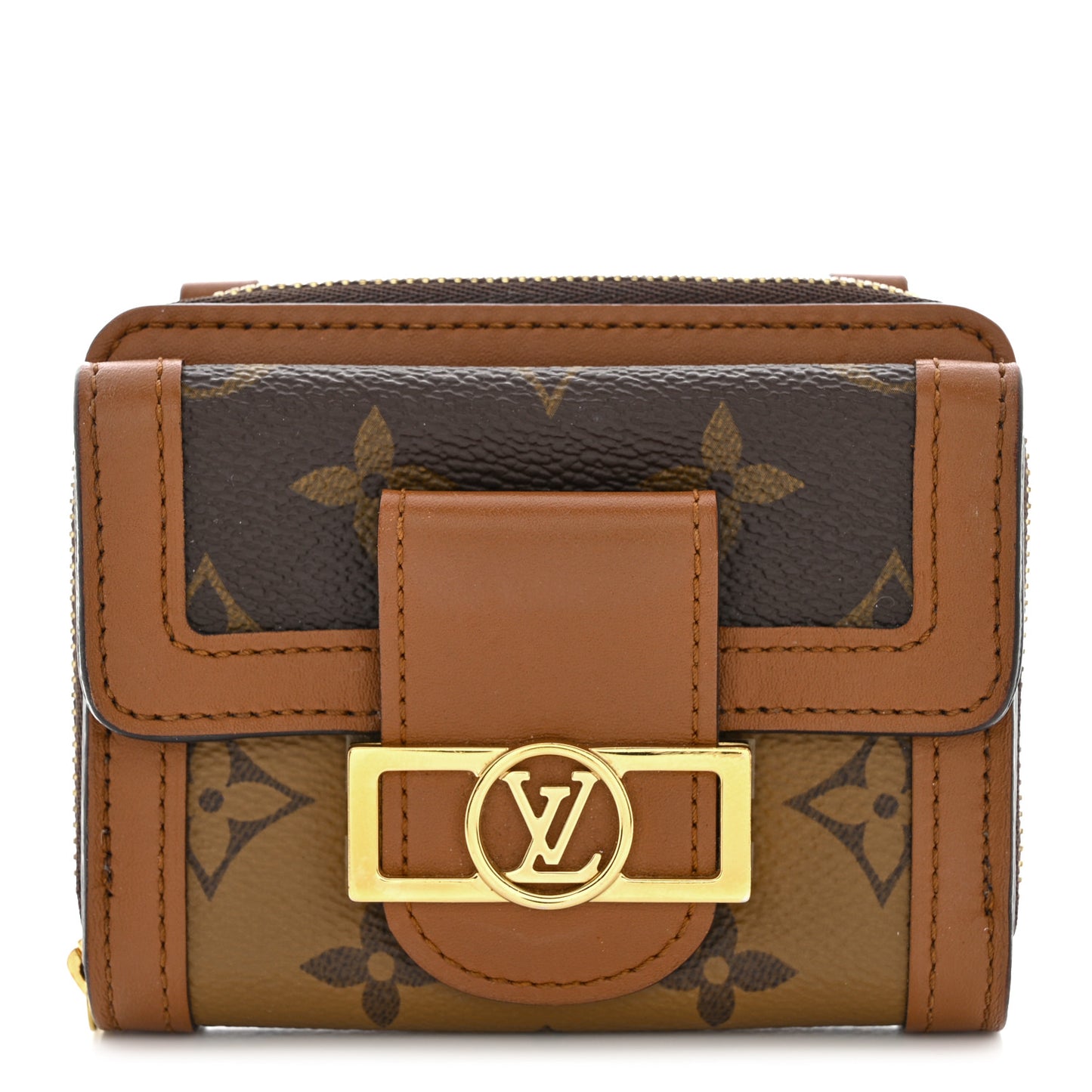 Reverse Monogram Mini Dauphine Chain Wallet