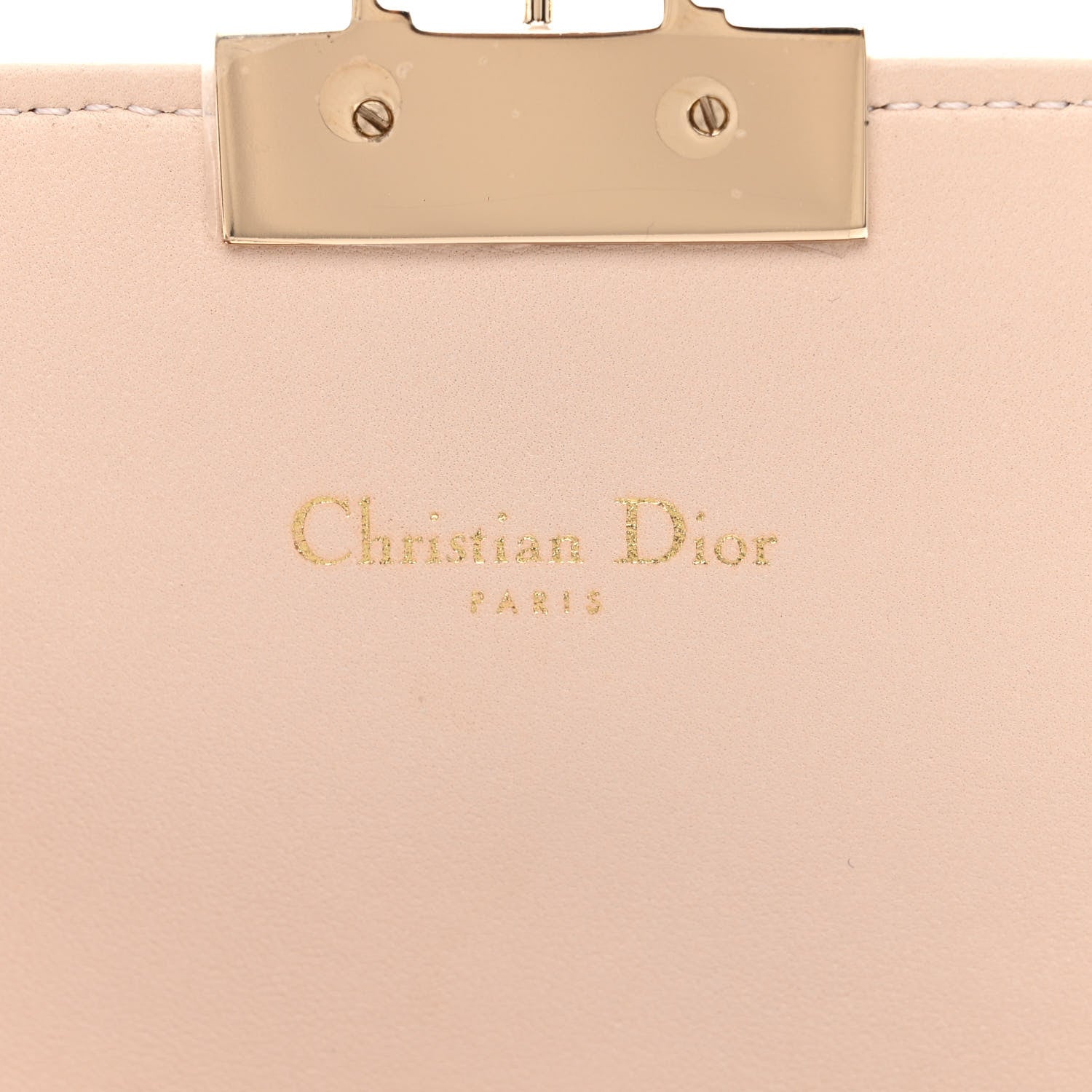 Christian Dior Lambskin Cannage Miss Dior Promenade Pouch Beige 6 of 12