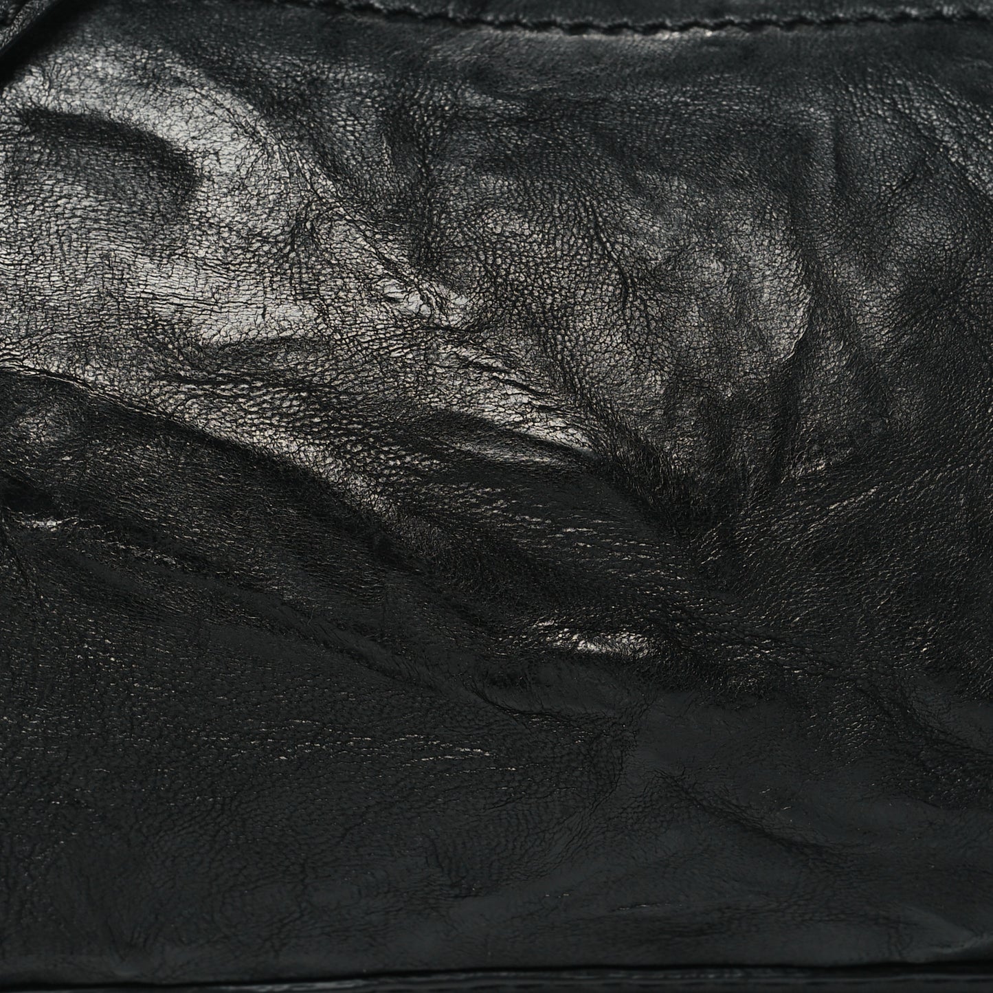 Tumbled Sheepskin Small Pandora Black