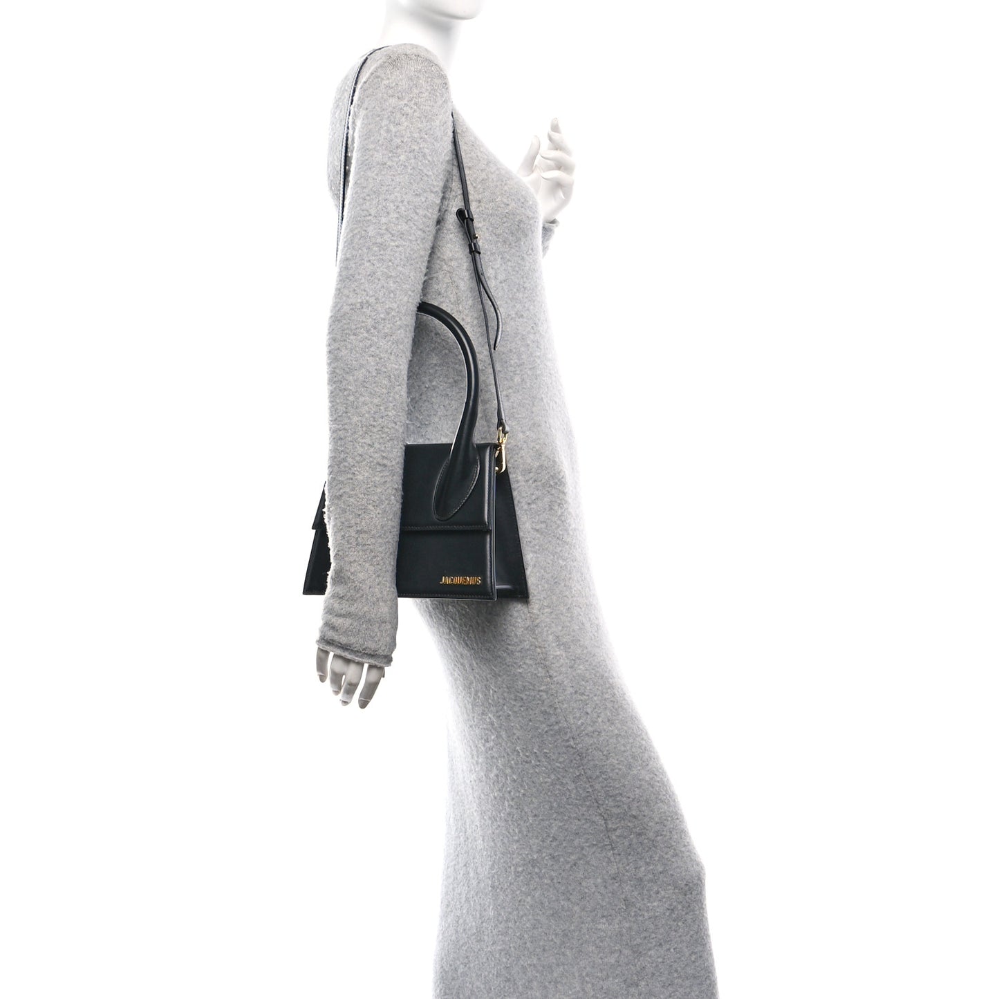 Smooth Calfskin Le Grand Chiquito Black