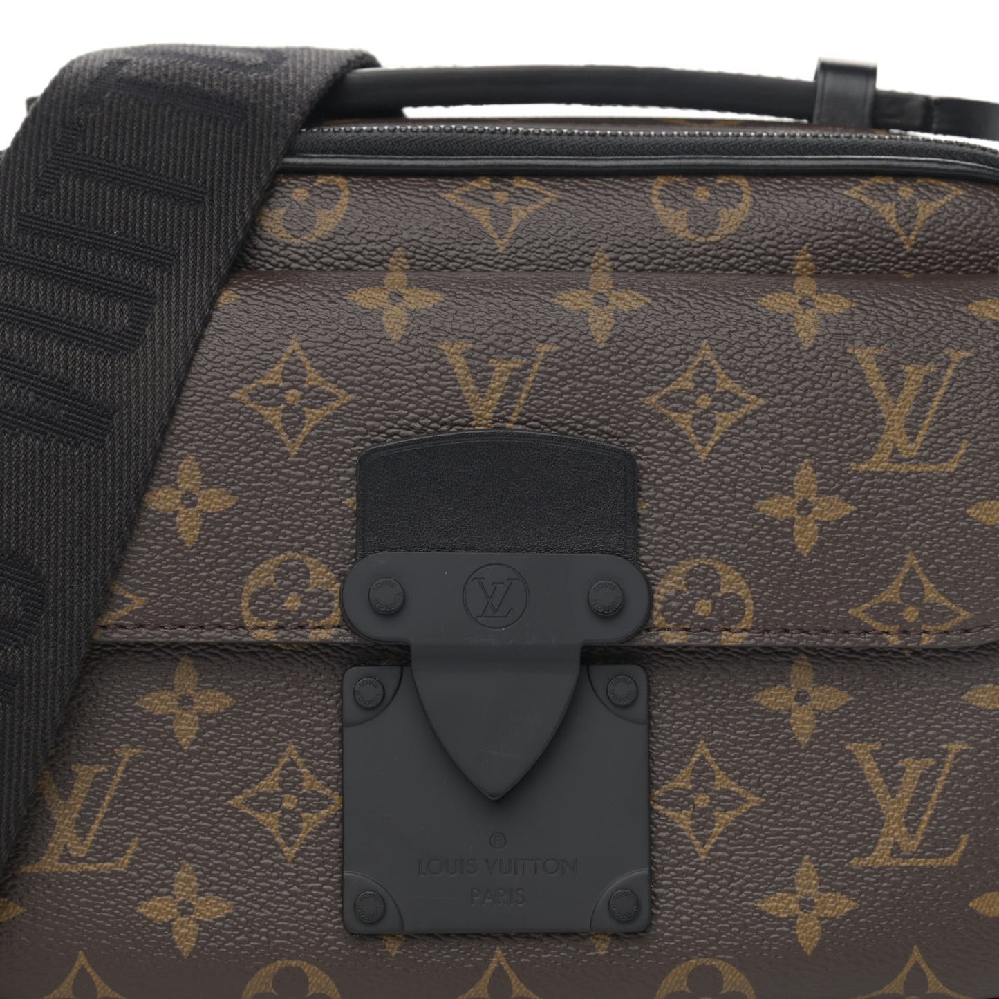 Monogram Macassar S Lock Messenger