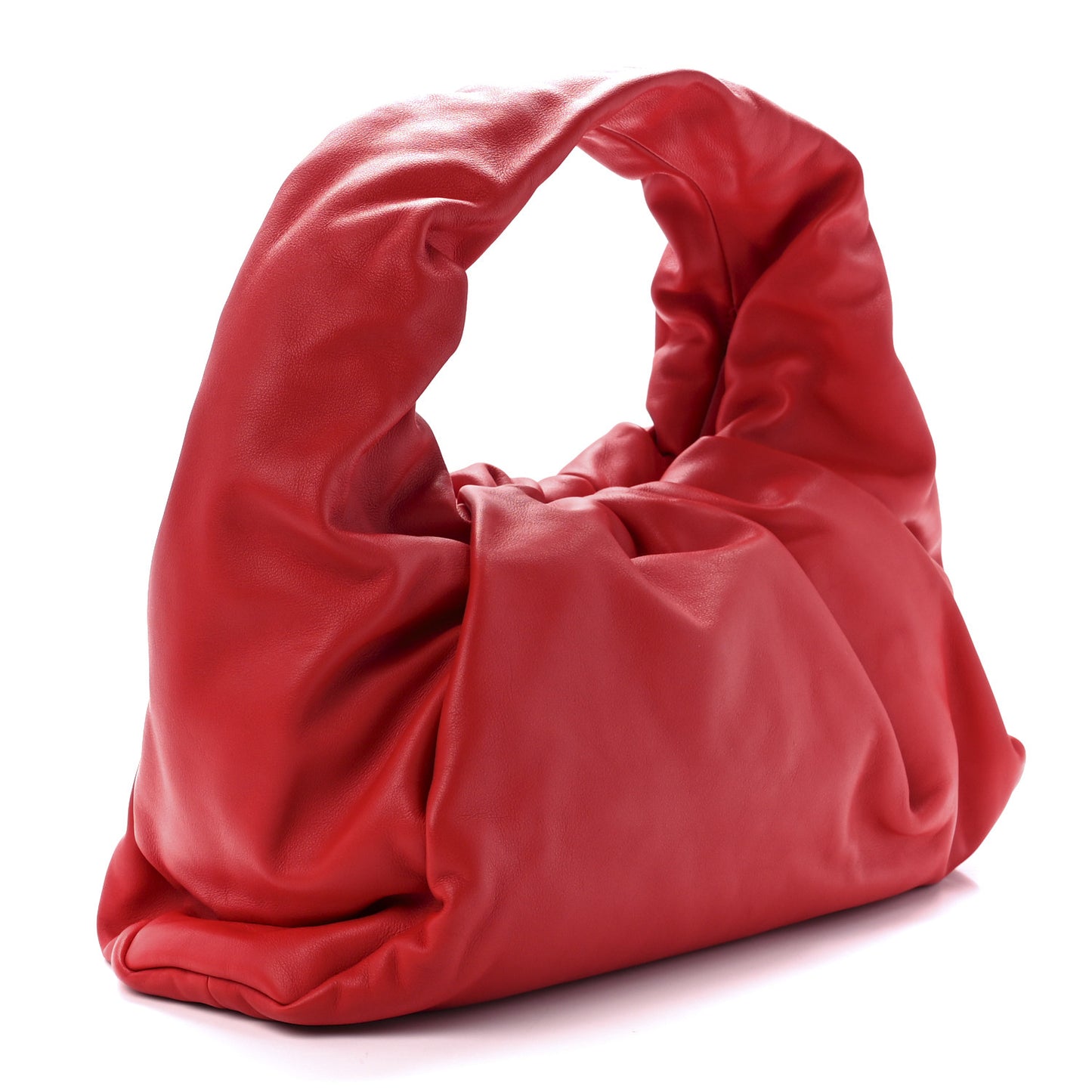 Smooth Butter Calfskin Small The Shoulder Pouch Red
