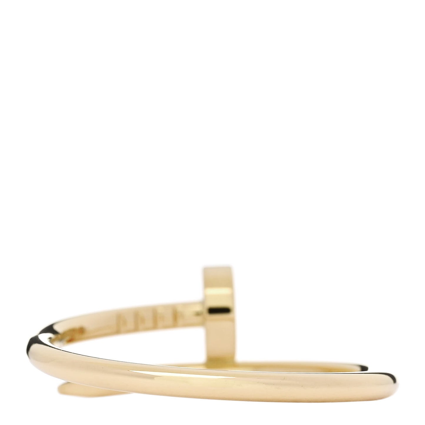 18K Yellow Gold Small Juste Un Clou Ring 58 8.5