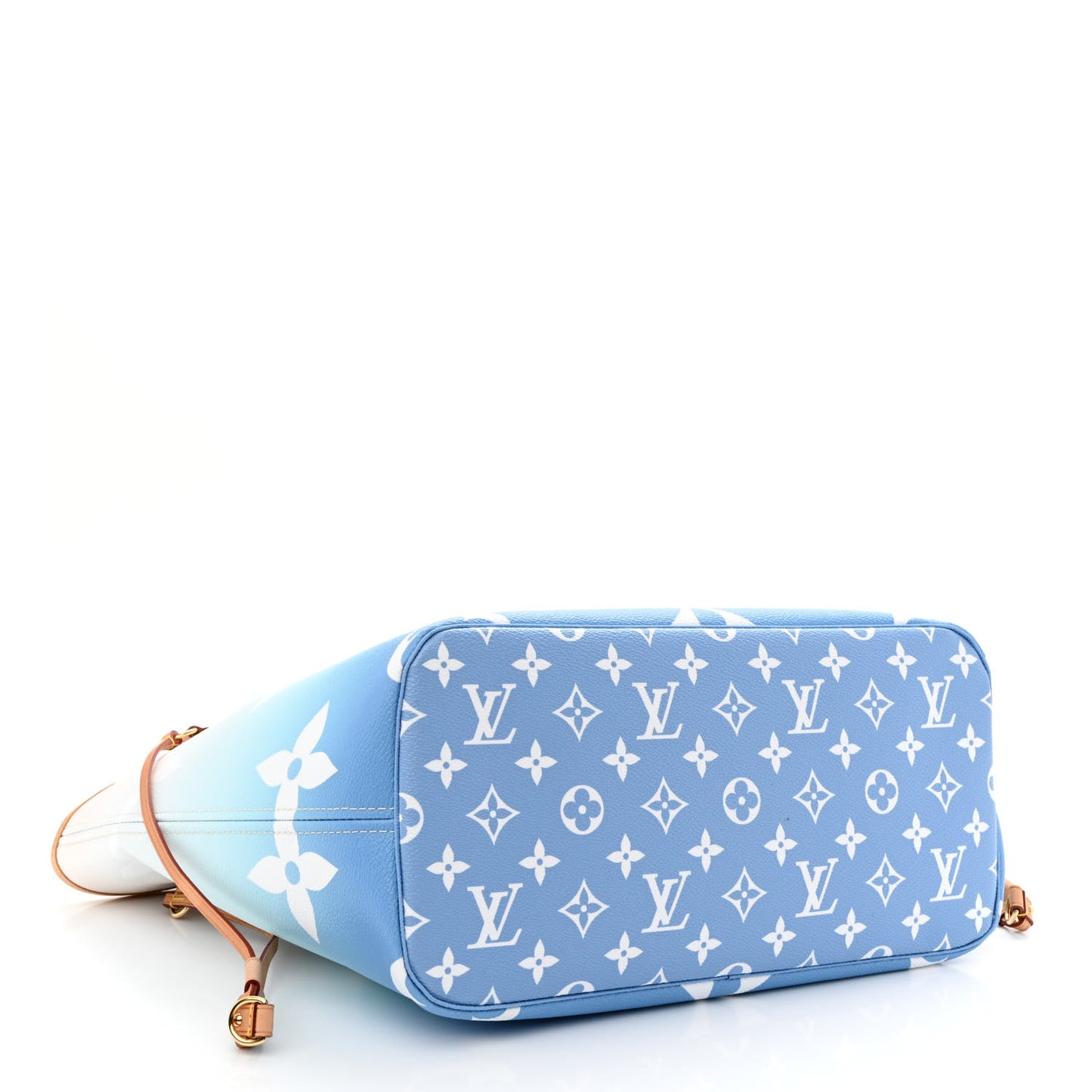 Monogram Giant By The Pool Neverfull MM Blue