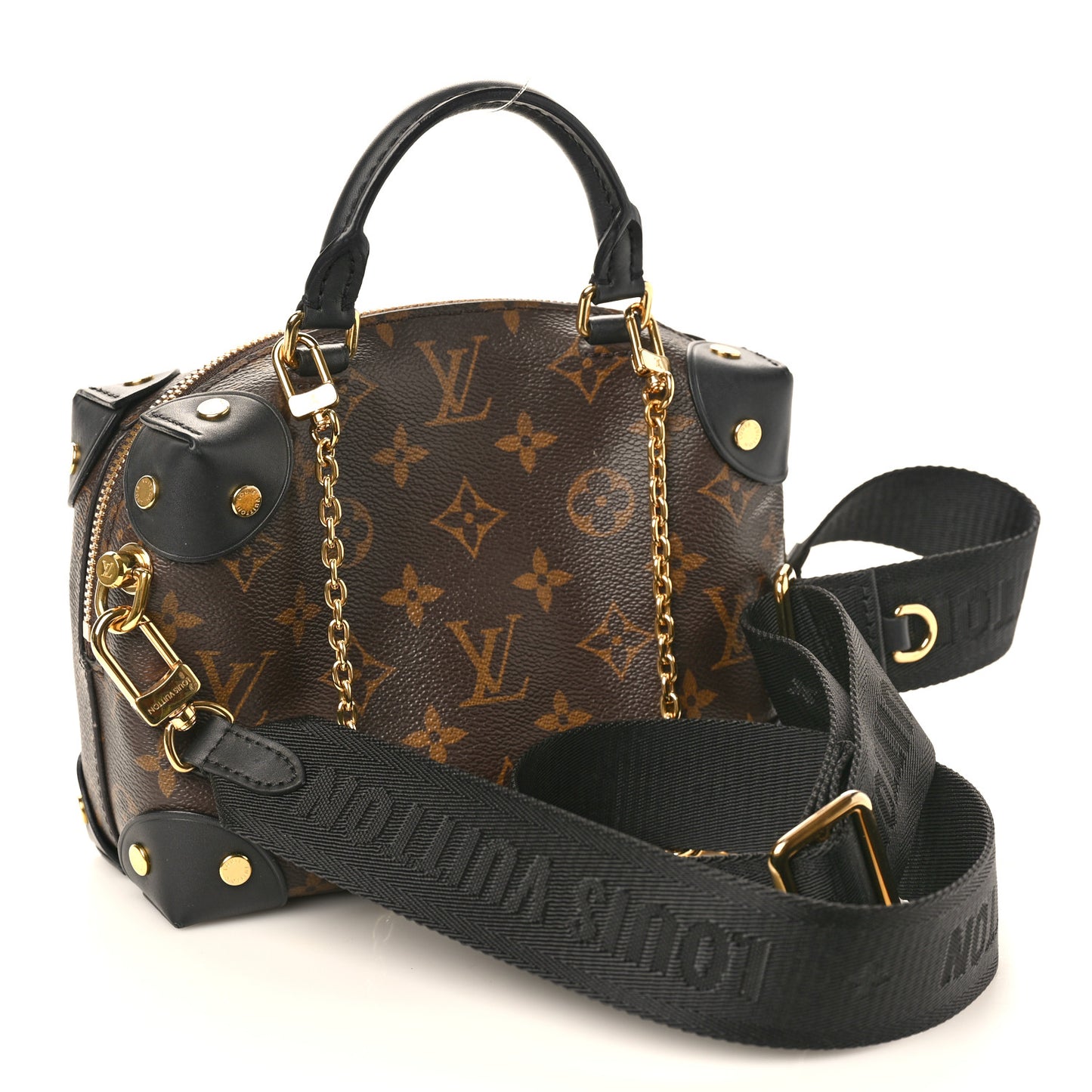 Monogram Petite Malle Souple Black