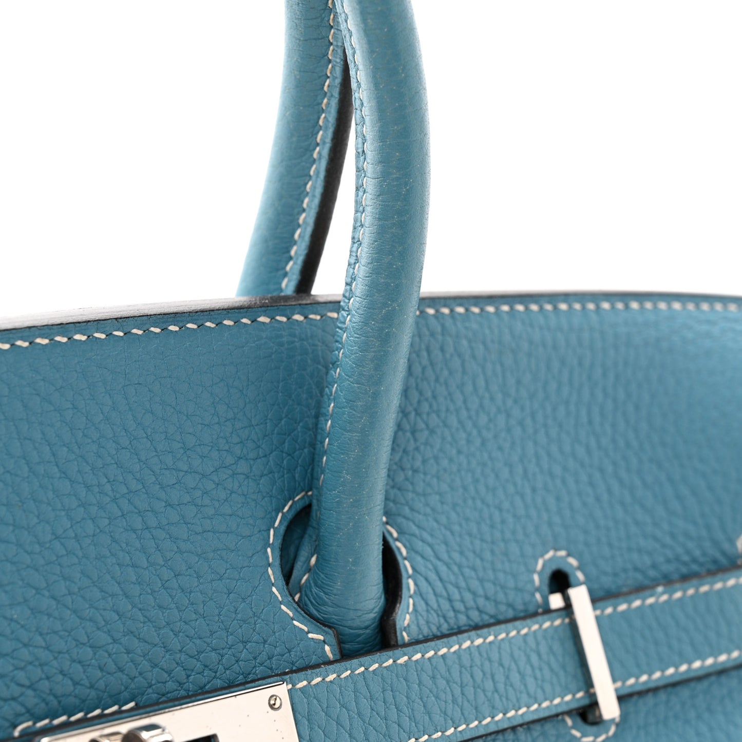 Taurillon Clemence BIRKIN 35 Blue Jean