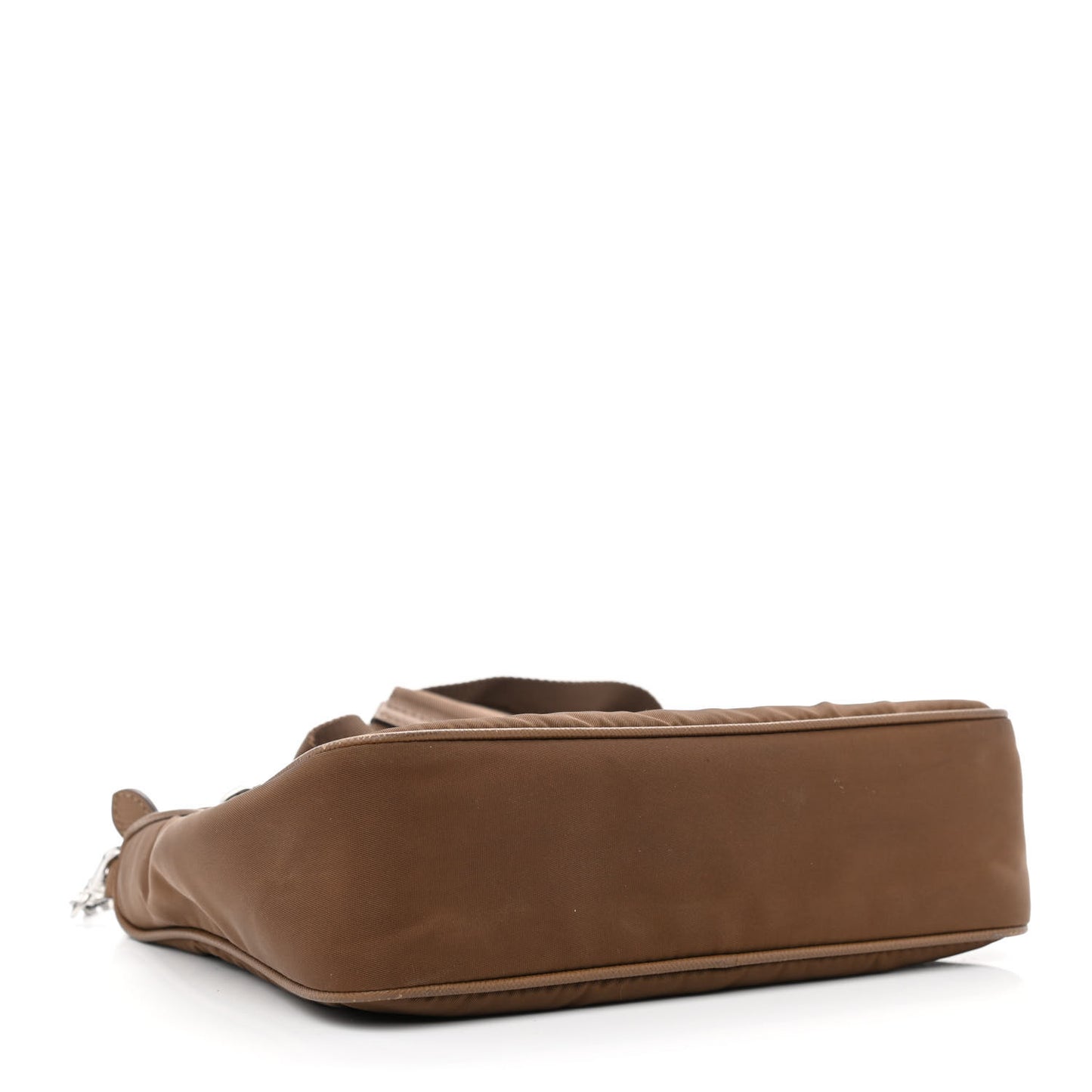 Tessuto Nylon Saffiano Re-Edition 2005 Shoulder Bag Cacao