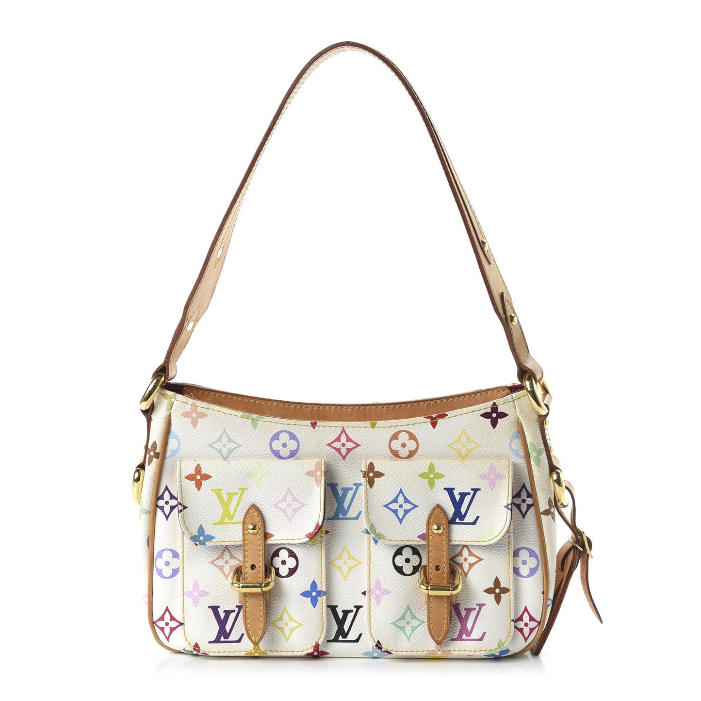 Monogram Multicolor Lodge PM White