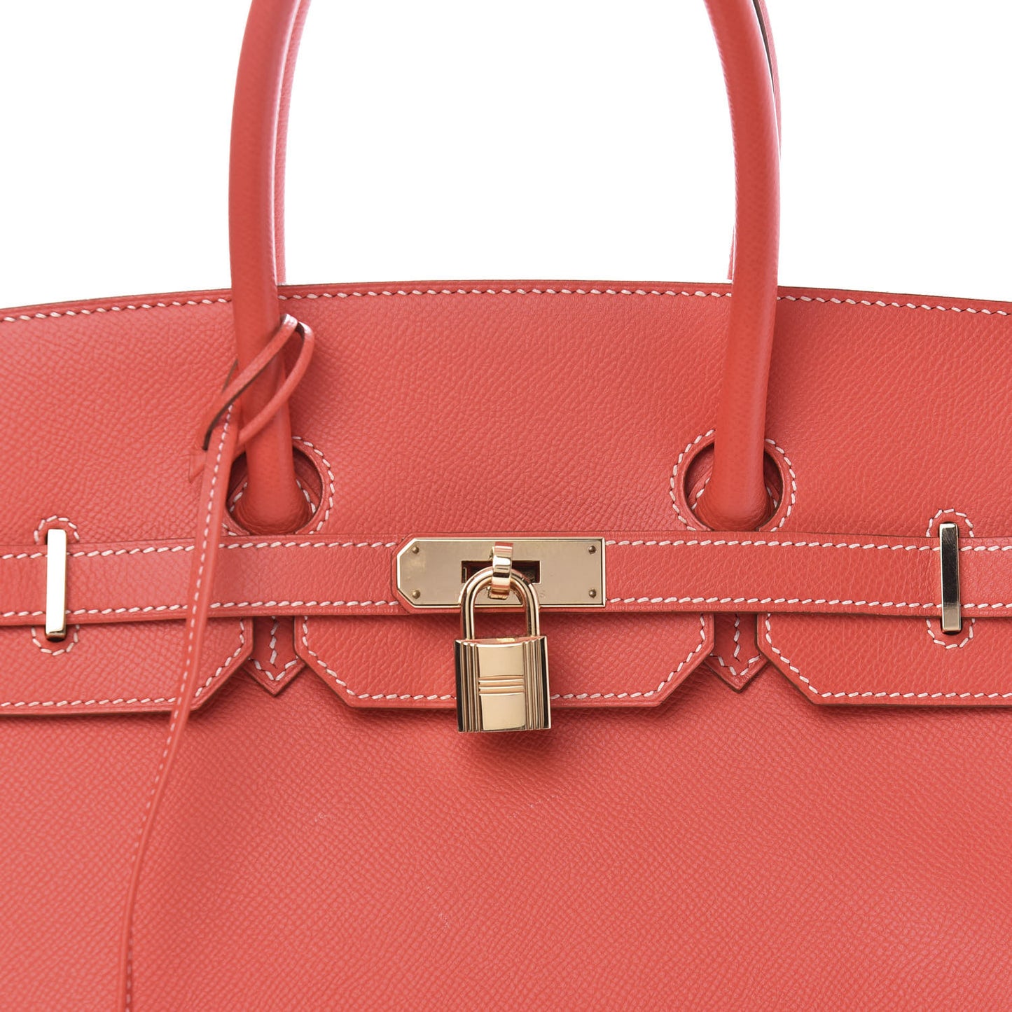 Epsom Candy Birkin 35 Rose Jaipur Gold