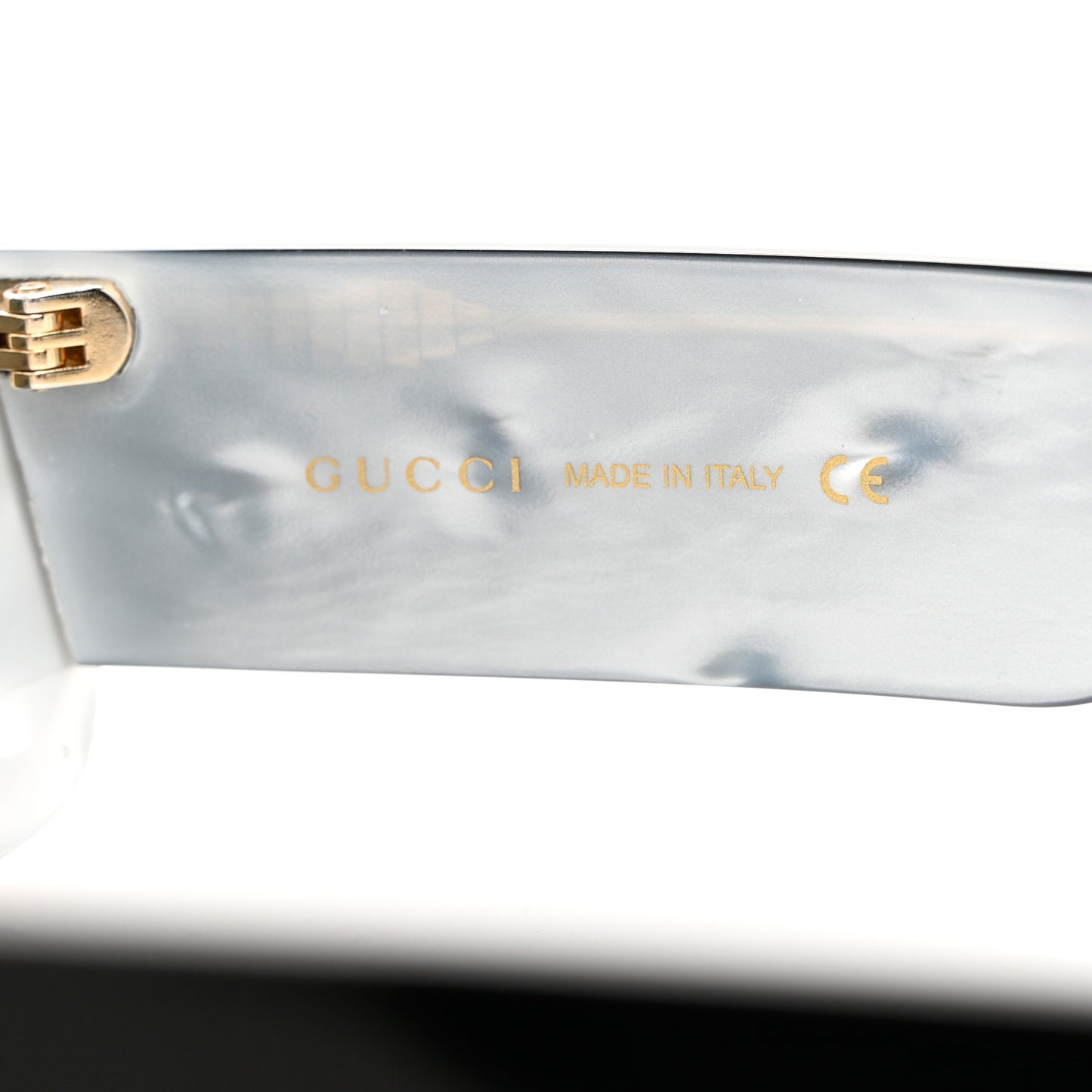 Acetate Rectangular Sunglasses GG0516S Black