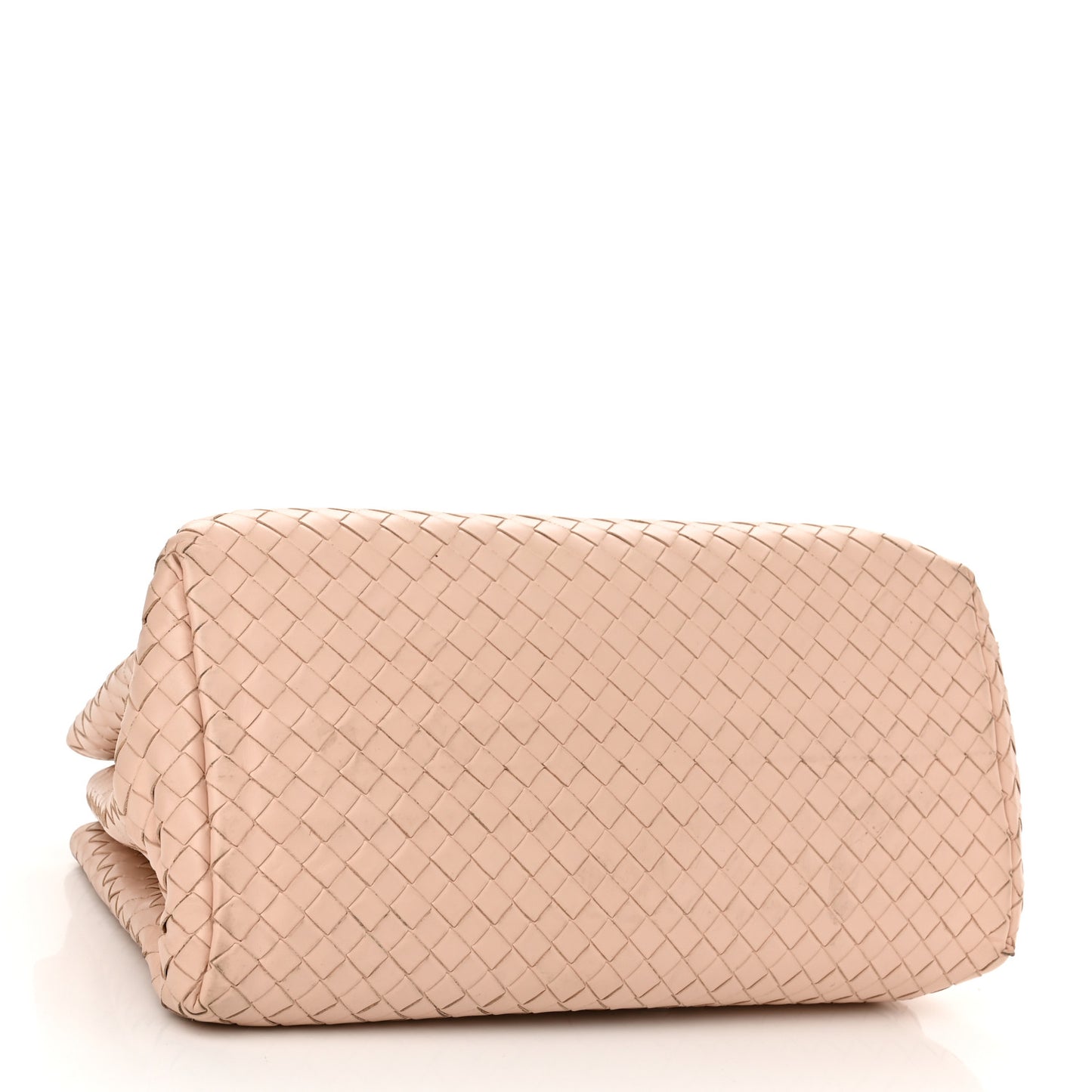 Light Calf Intrecciato Small Roma Flamingo