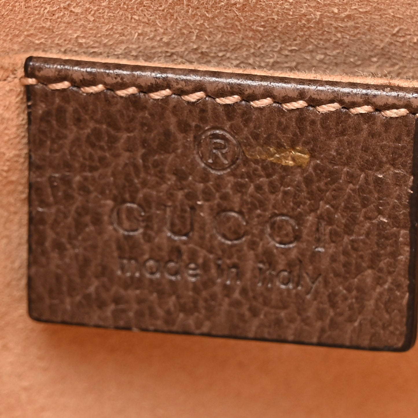 GG Supreme Monogram Web Mini Ophidia Shoulder Bag Brown