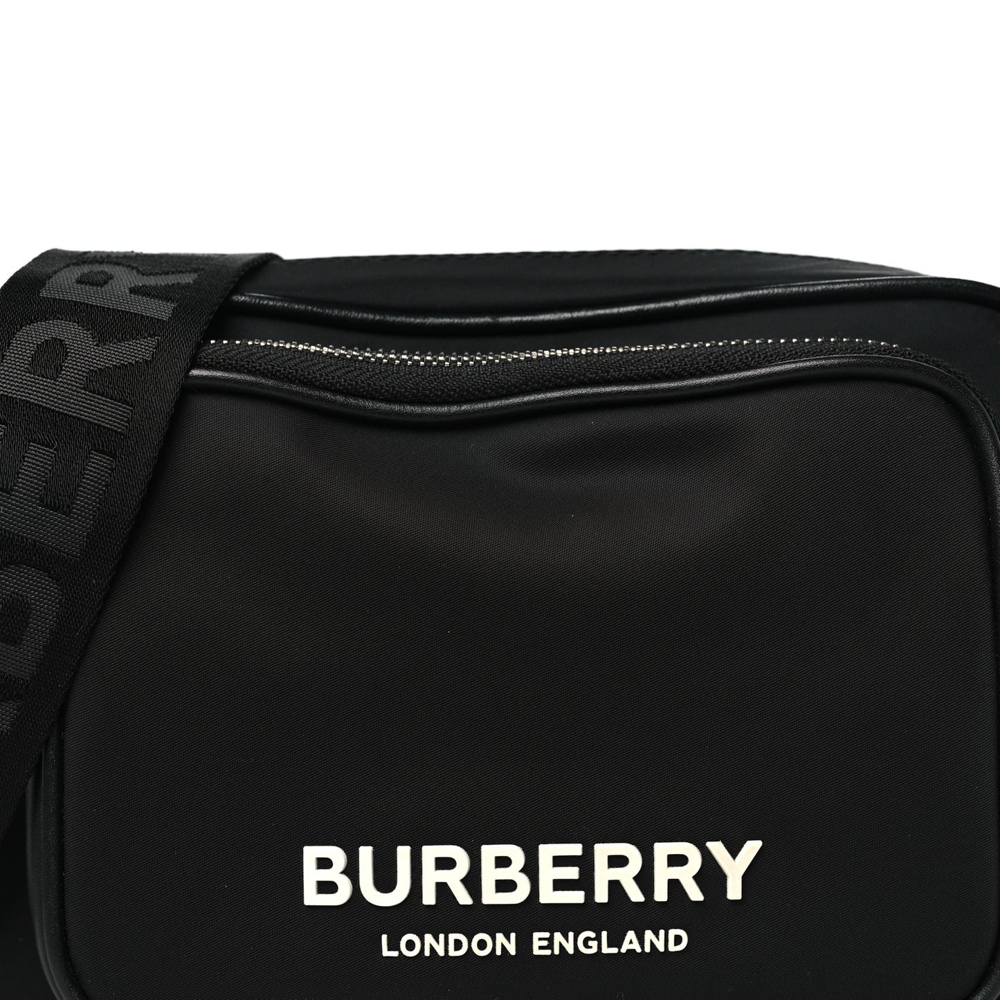 Nylon Paddy Crossbody Bag Black