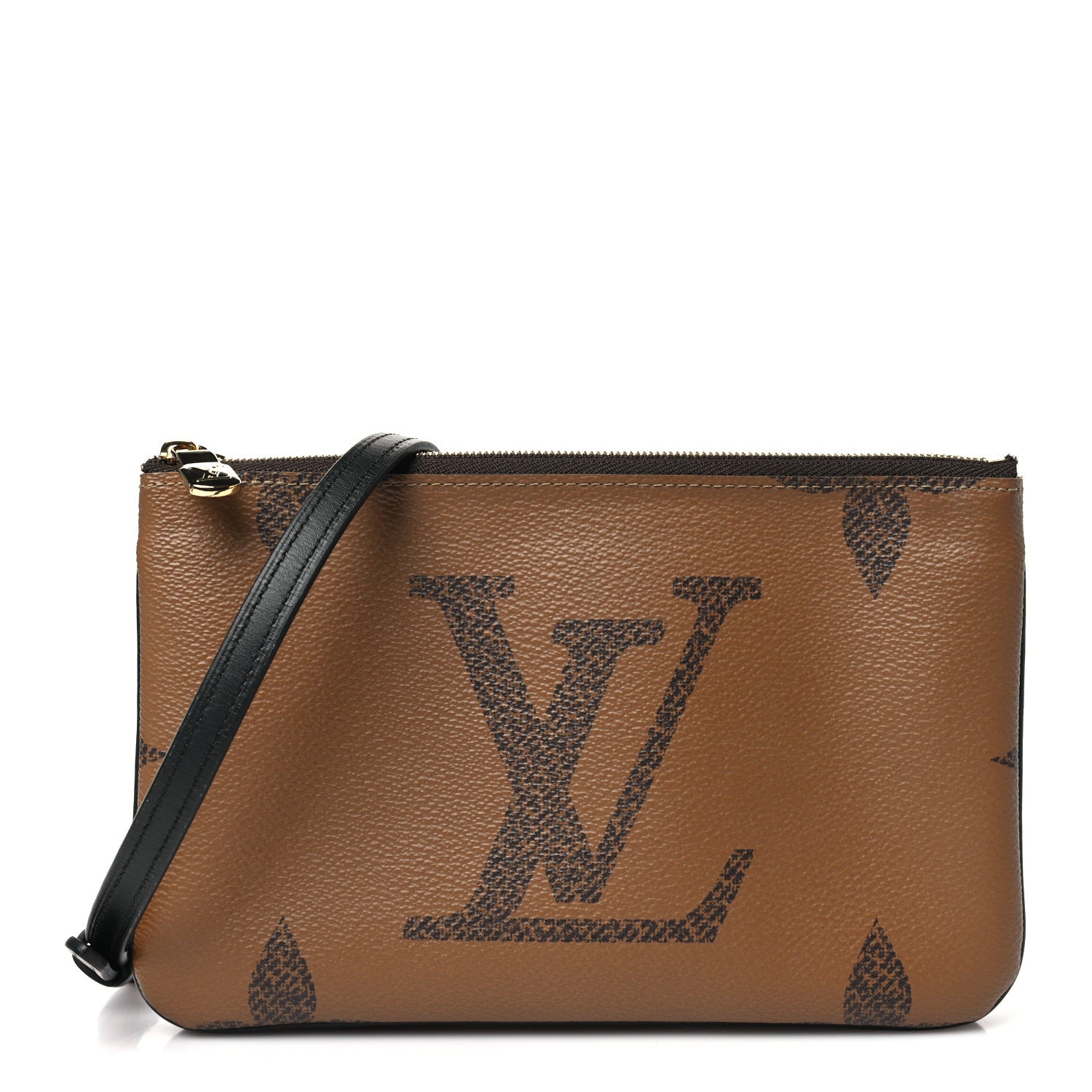 Louis Vuitton Reverse Monogram Giant Double Zip Pochette 1 of 11