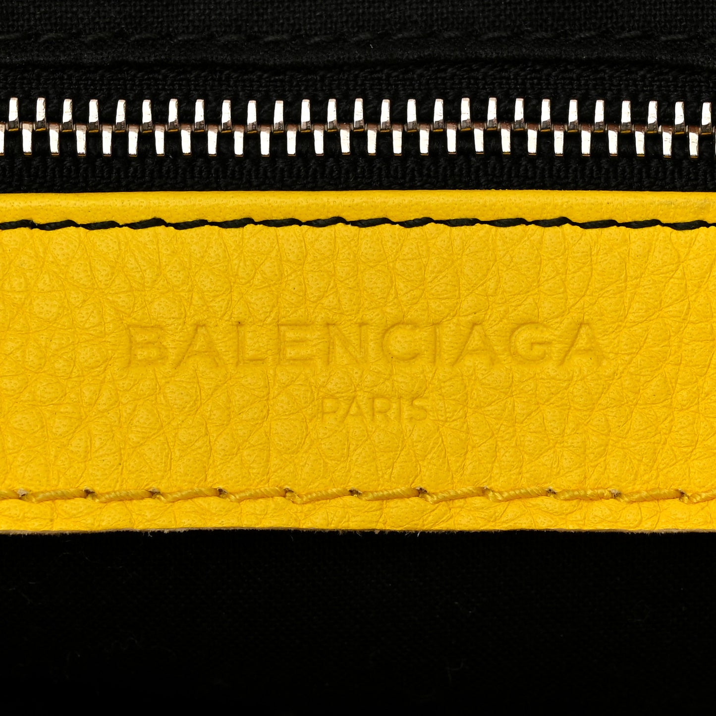 Vibrato Calfskin Classic Silver Hardware City Jaune Soleil
