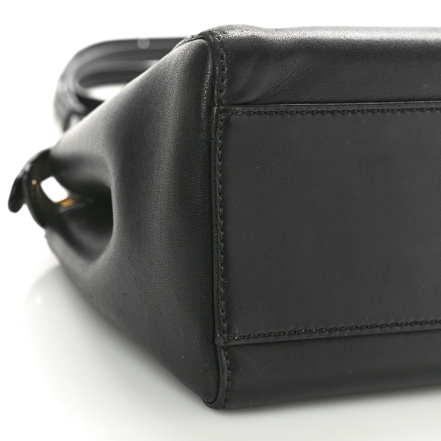 Nappa Mini Peekaboo Iconic Satchel Black
