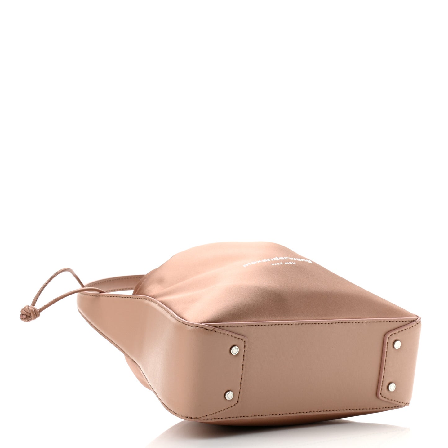 Satin Calfskin Small Ryan Bag Sandstone