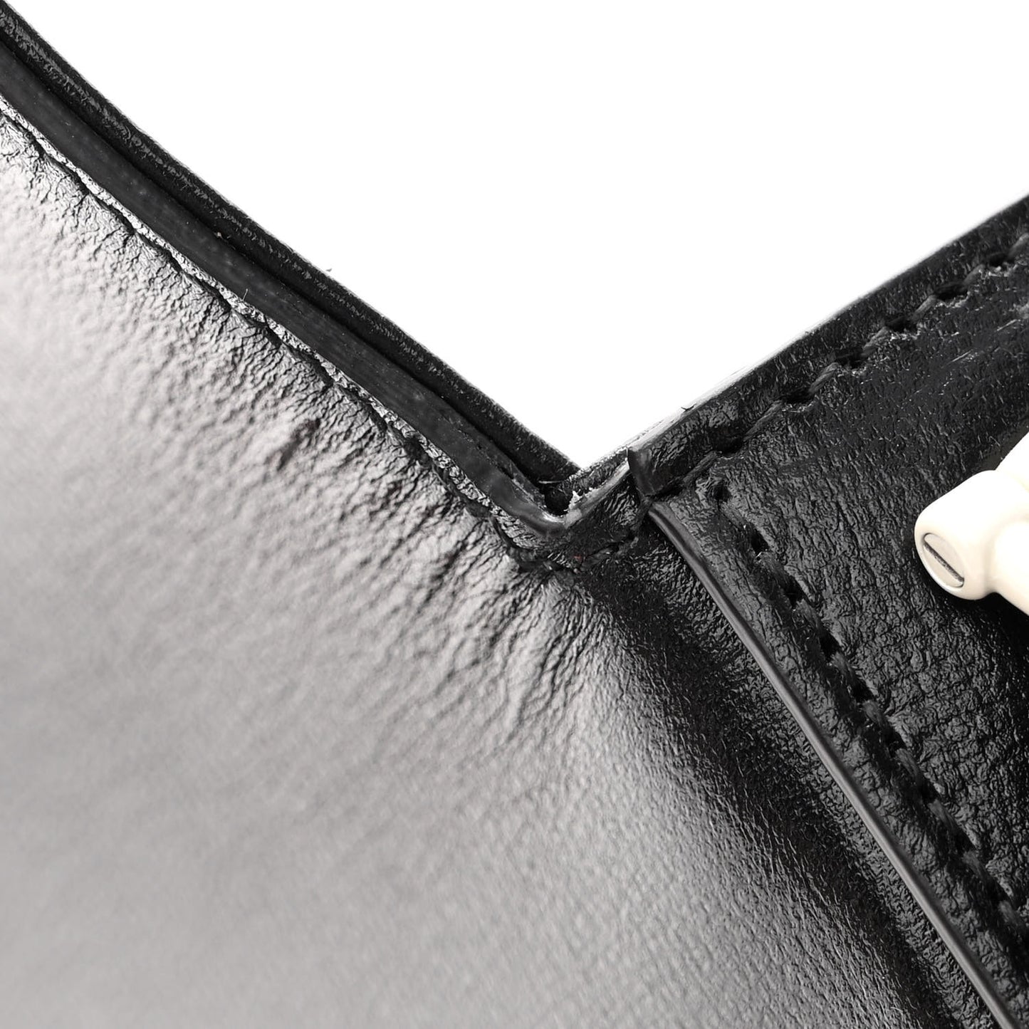 Azalea Calfskin Web Horsebit 1955 Shoulder Bag Black