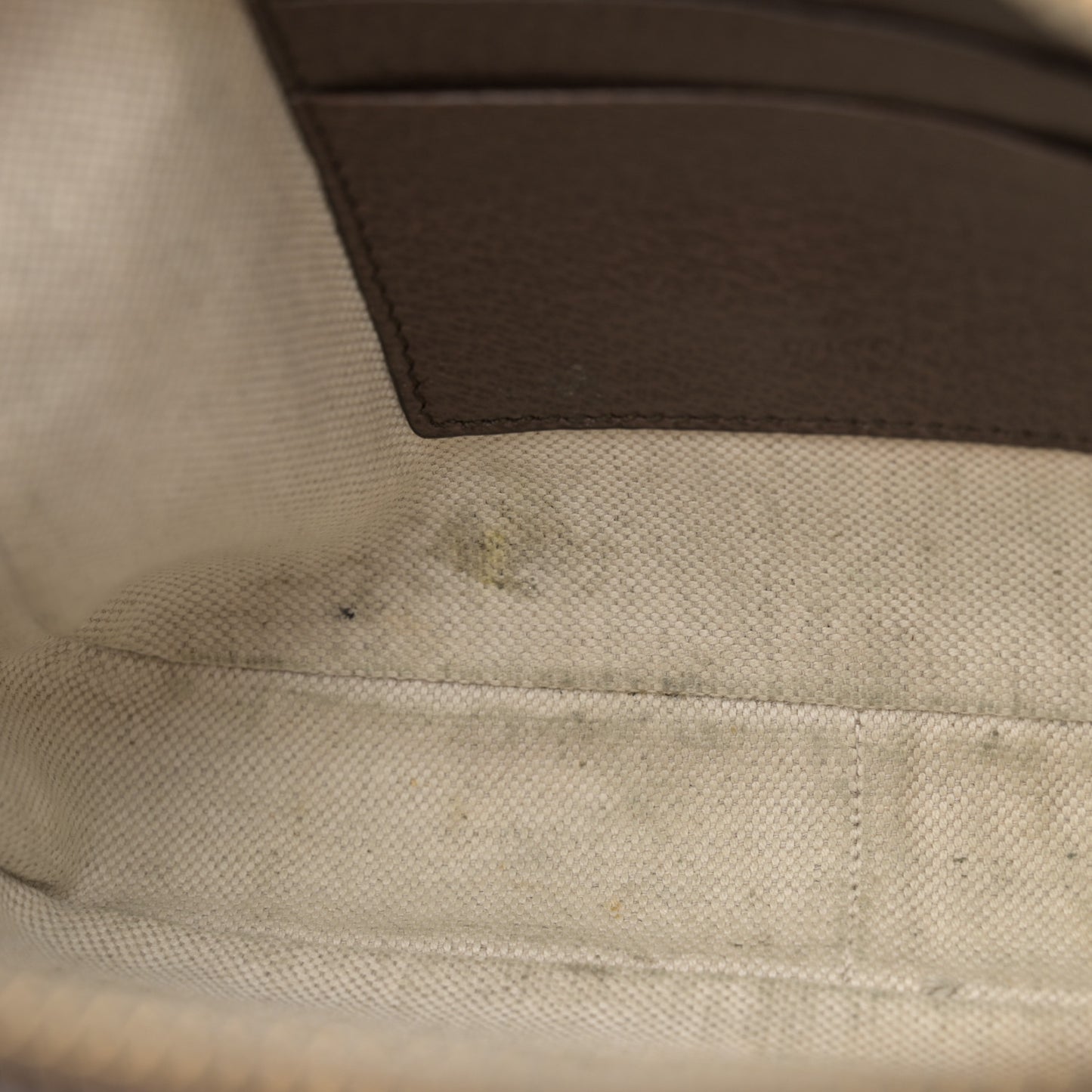 GG Supreme Monogram Web Mini Ophidia Bag Beige Ebony