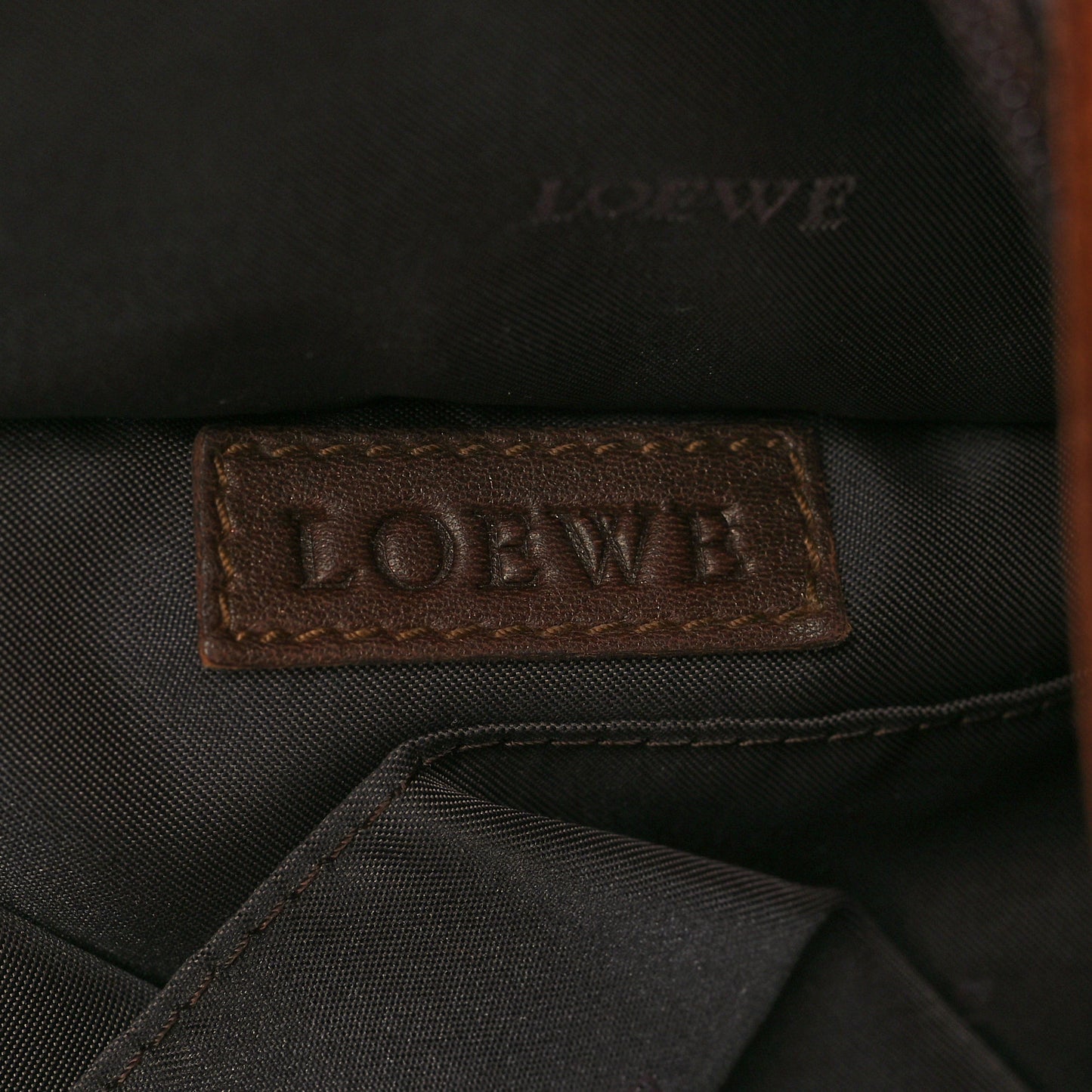 Nappa Aire Shoulder Bag Brown