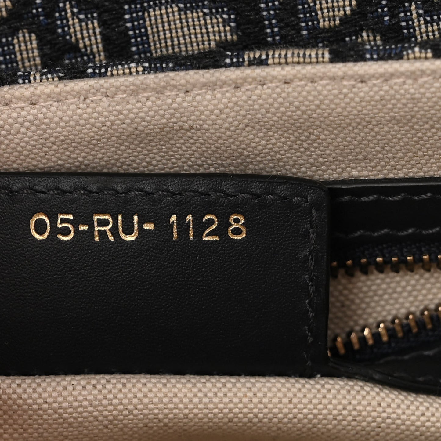 Oblique Saddle Bag Blue