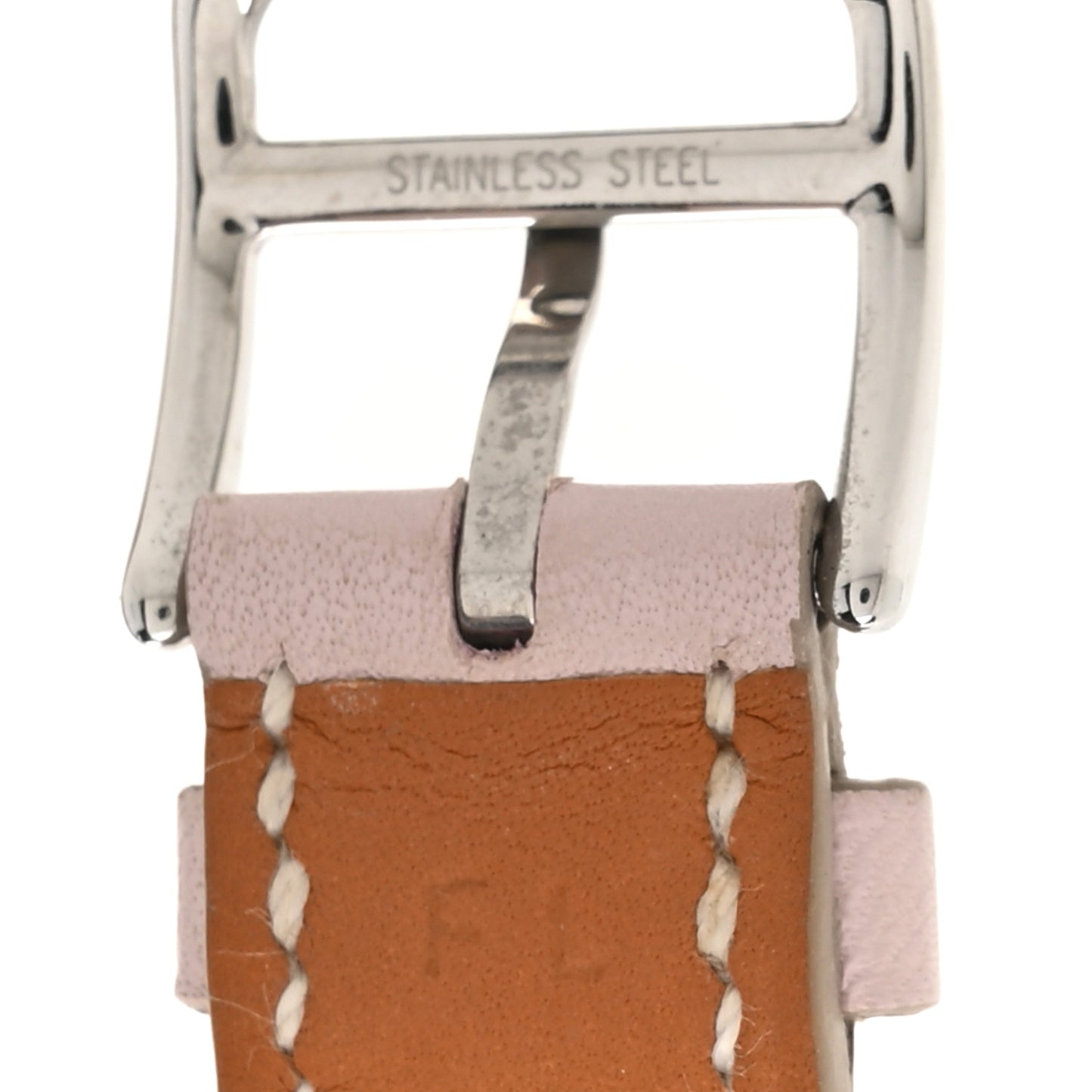 Swift 21mm Heure H Hour Watch Strap Rose Dragee