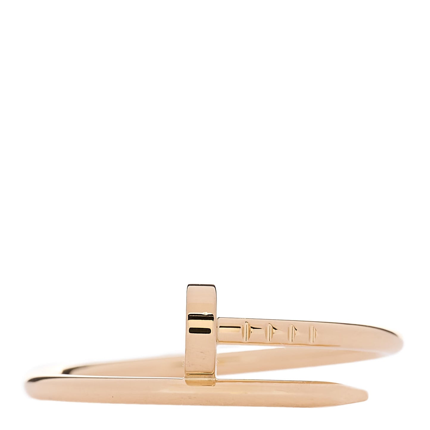 18K Yellow Gold Small Juste Un Clou Ring 64 10.75