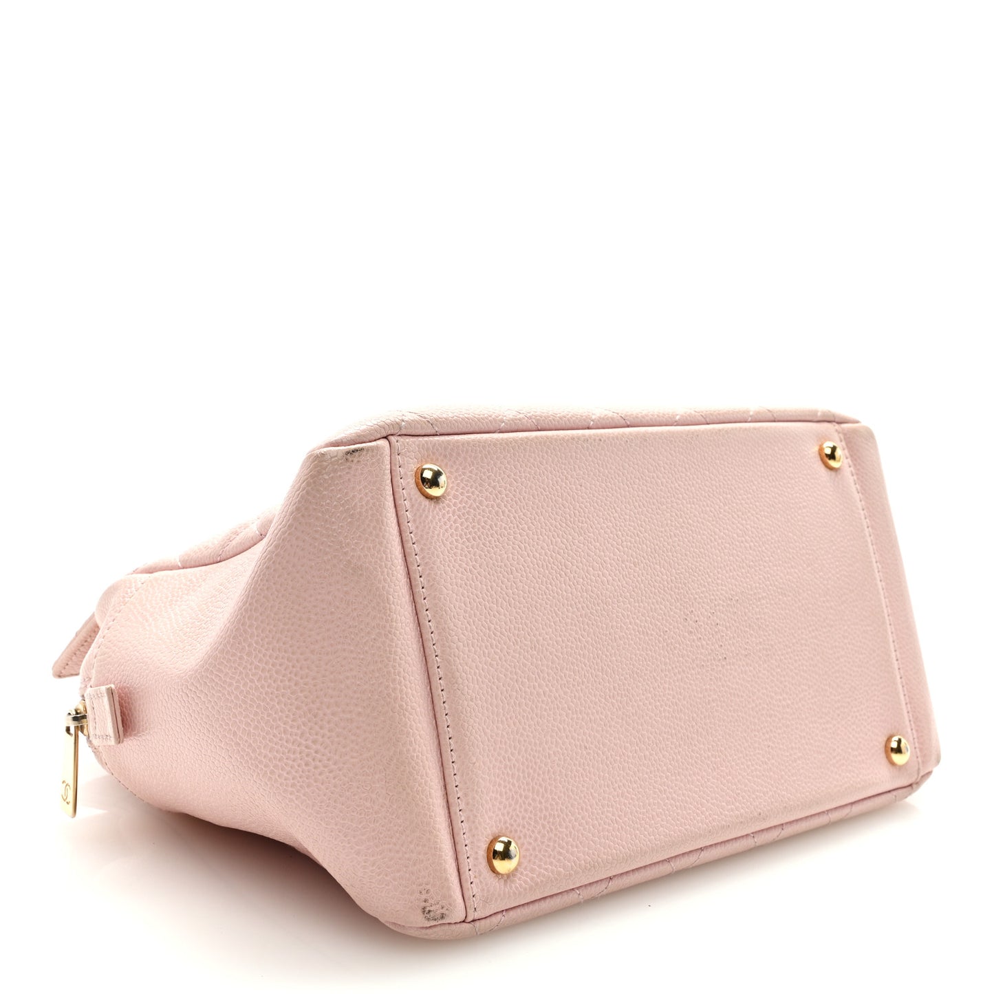 Caviar Quilted Petit Timeless Shopping Tote PTT Pink