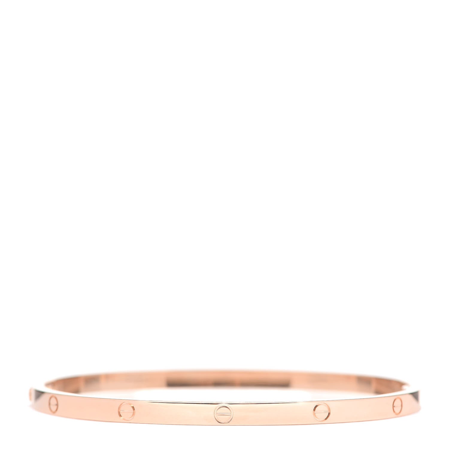 Cartier 18K Pink Gold Small LOVE Bracelet 18 3 of 7