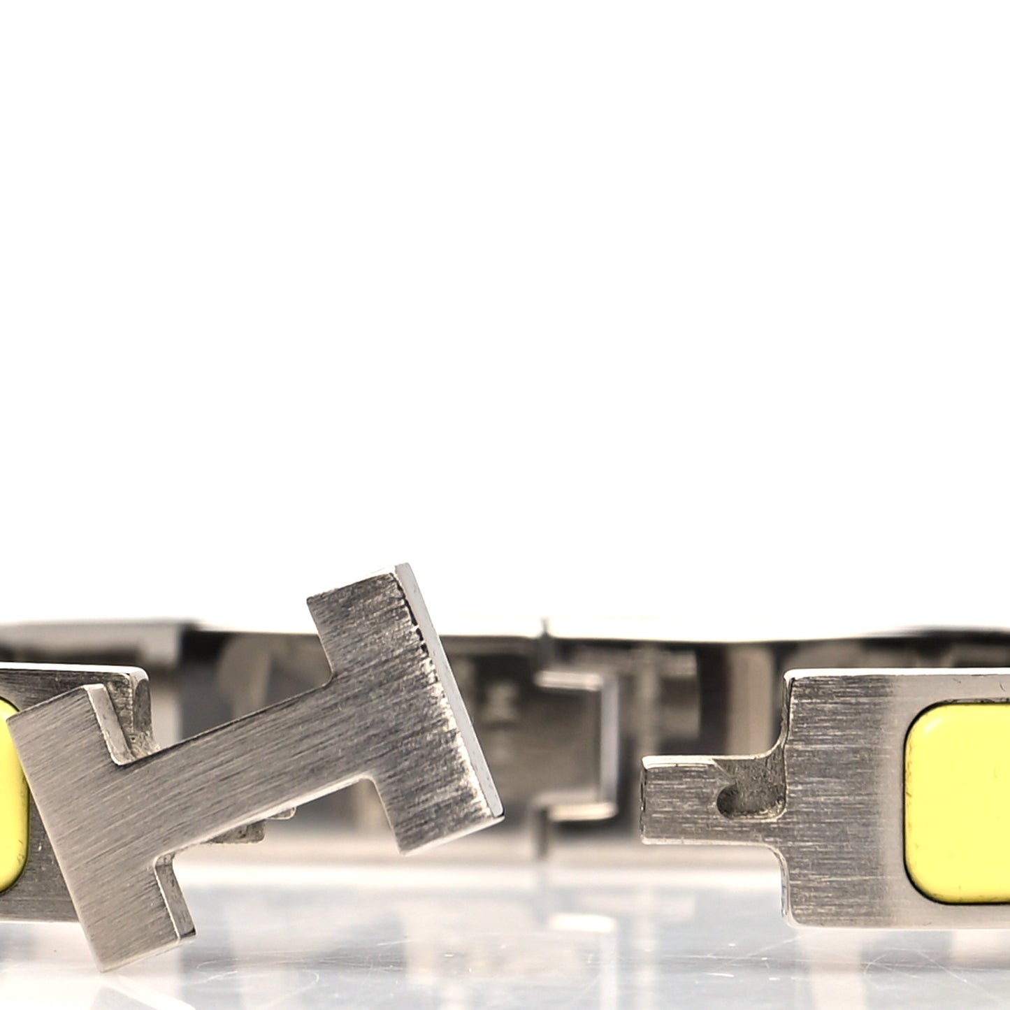 Matte Enamel Narrow Clic Clac HH Bracelet T5 Lime