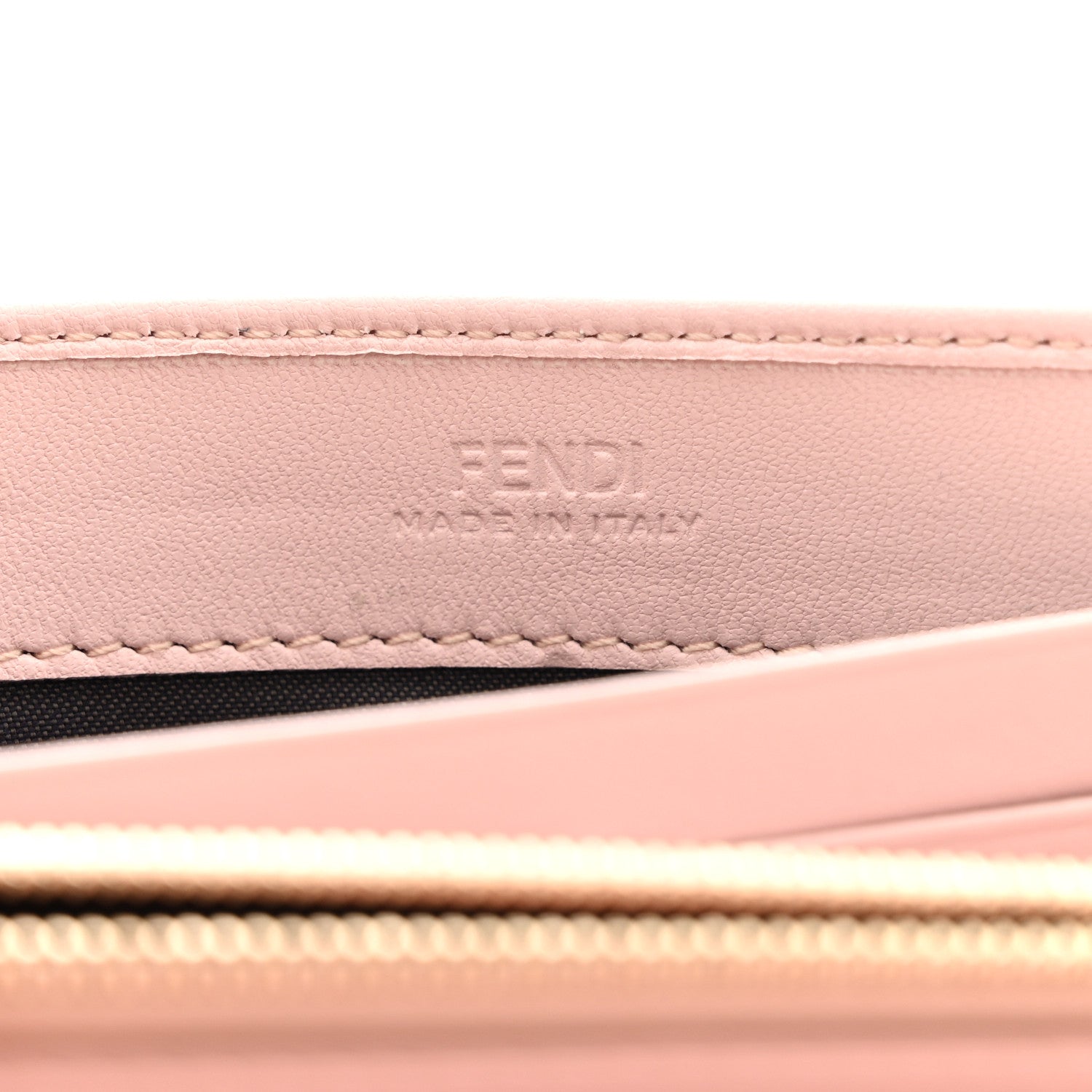 Fendi Nappa Matisse FF Embossed Continental Wallet Rose Quarzo 6 of 8