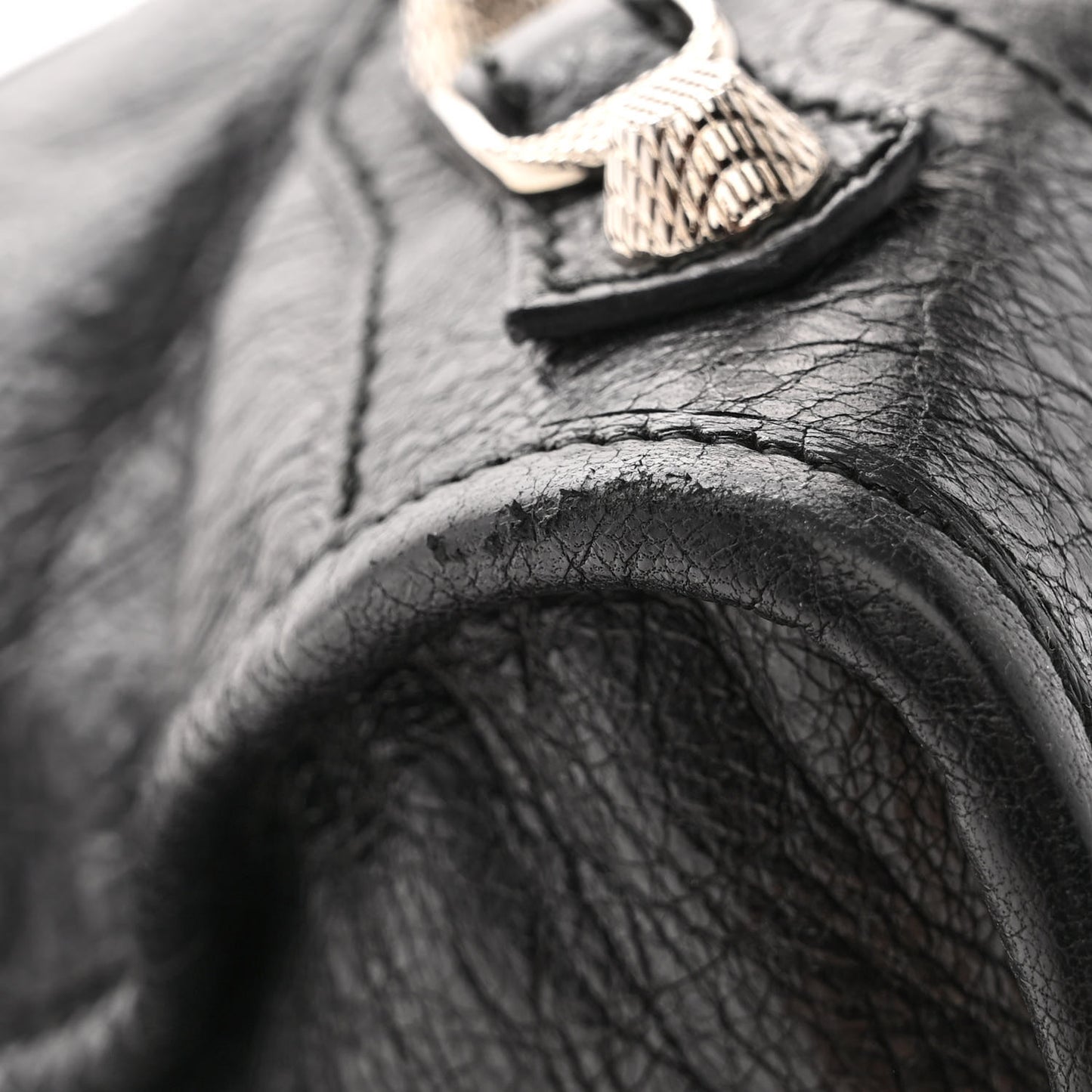 Agneau Giant 12 Silver Hardware City Black