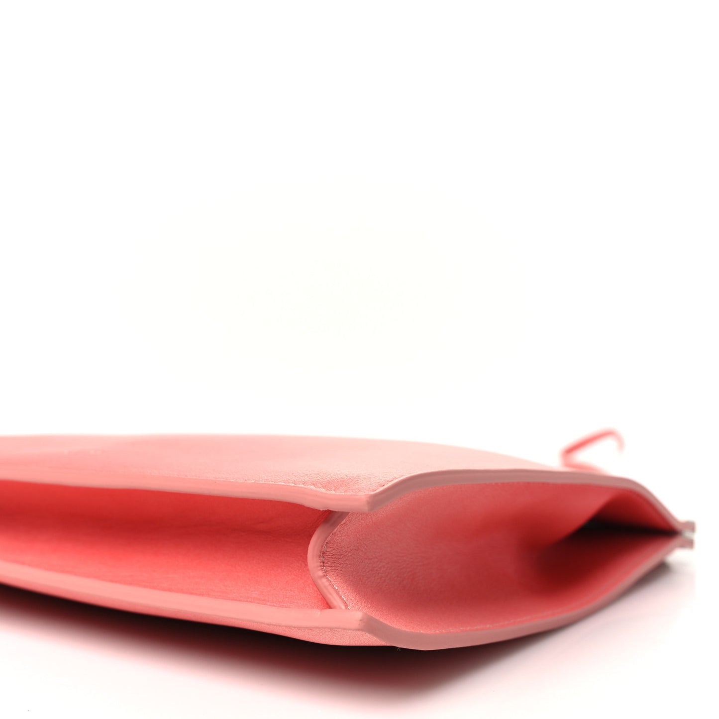 Smooth Calfskin Mini Clasp Bag Pink