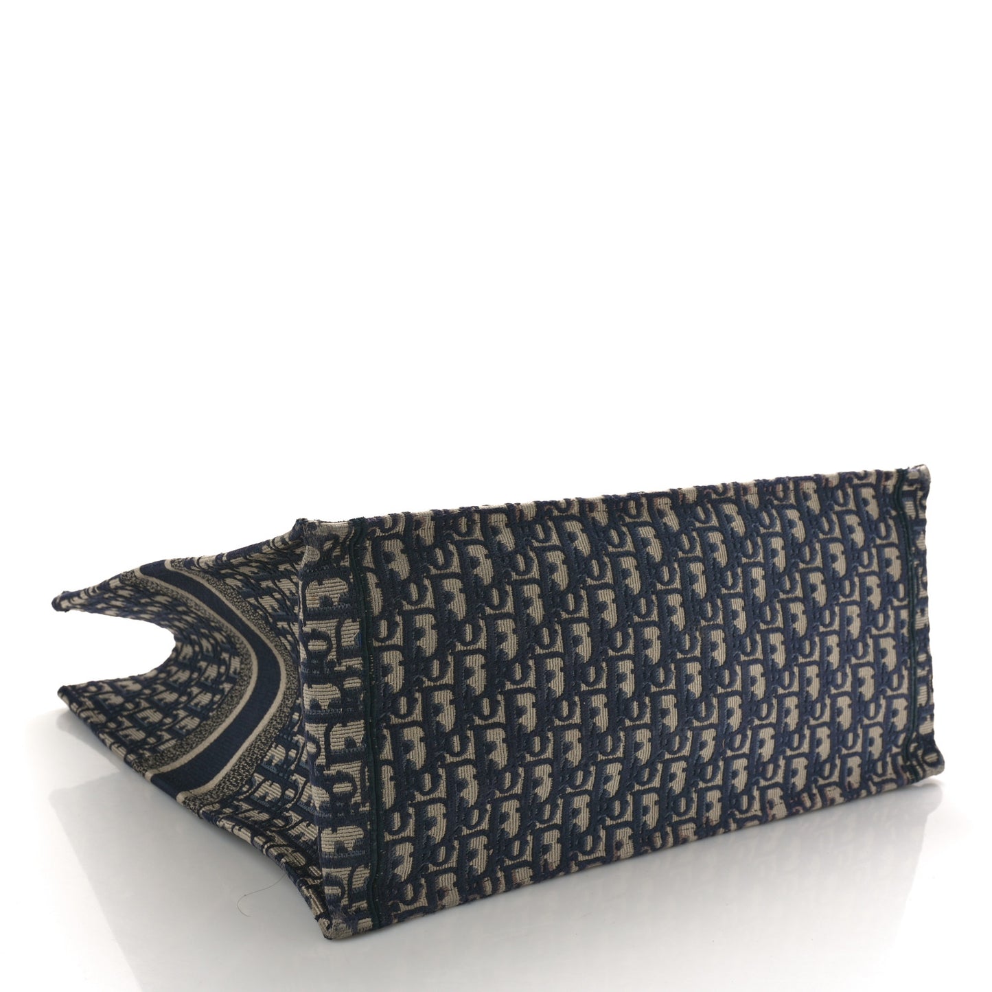 Oblique Large Book Tote Blue Multicolor