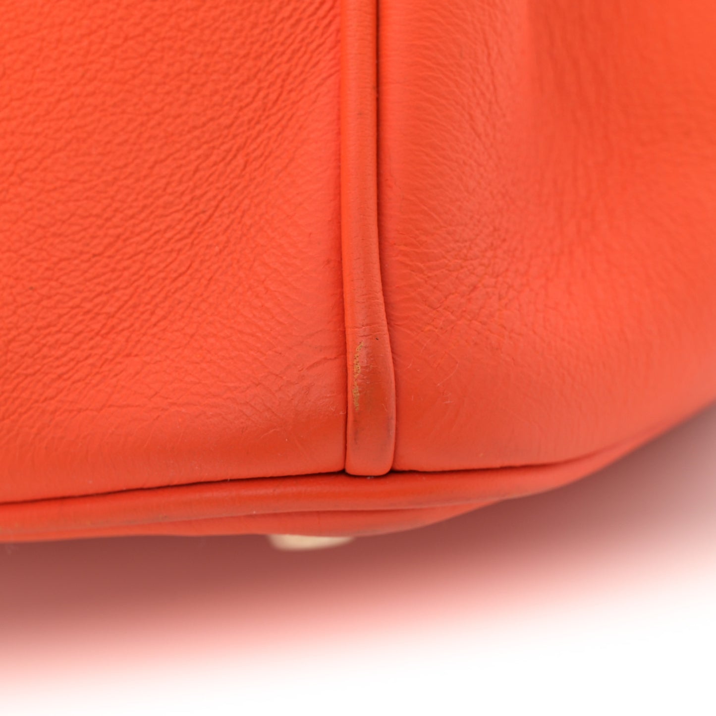 Smooth Calfskin Large Diorissimo Tote Orange