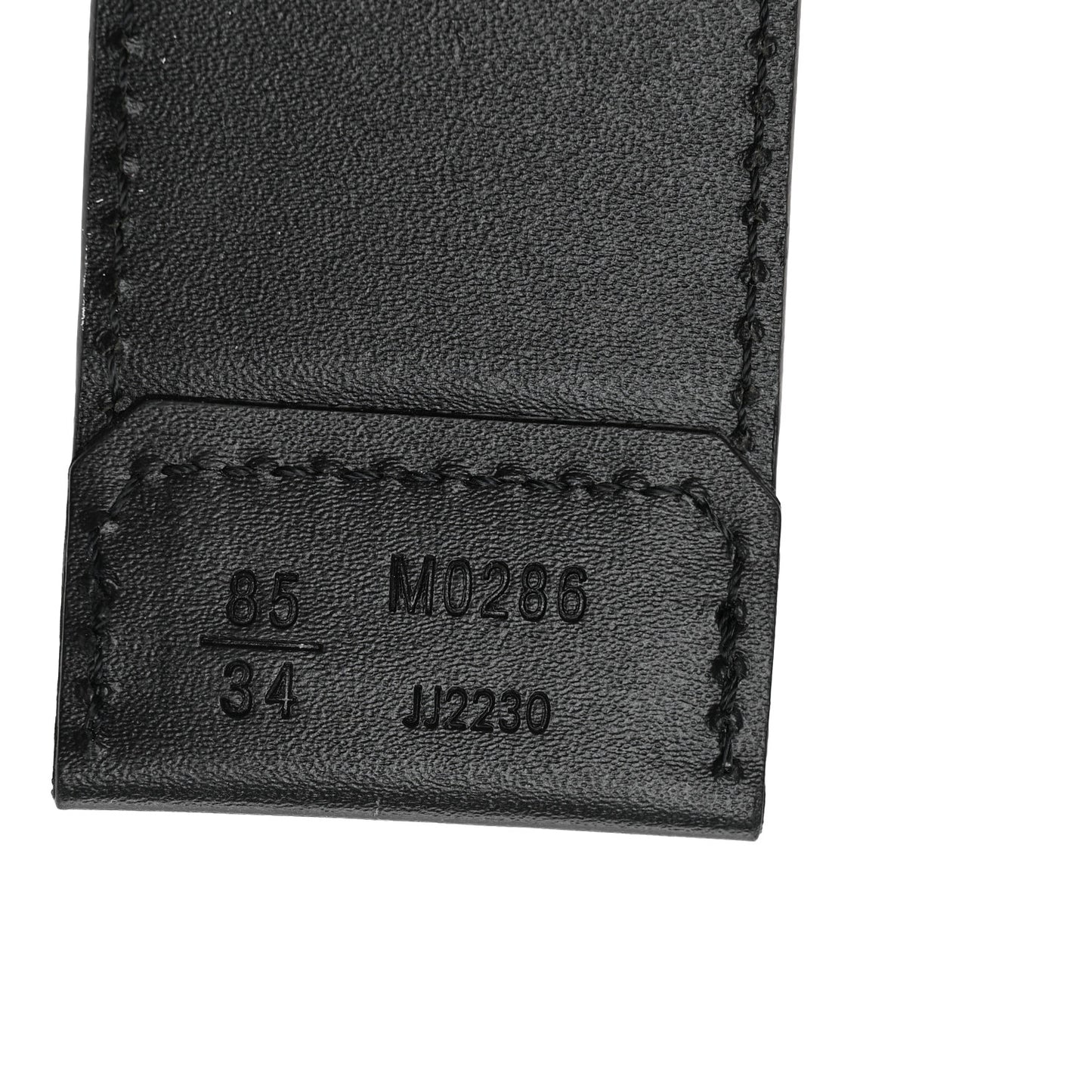 Calfskin Monogram Eclipse 40 mm LV Circle Belt 85 34