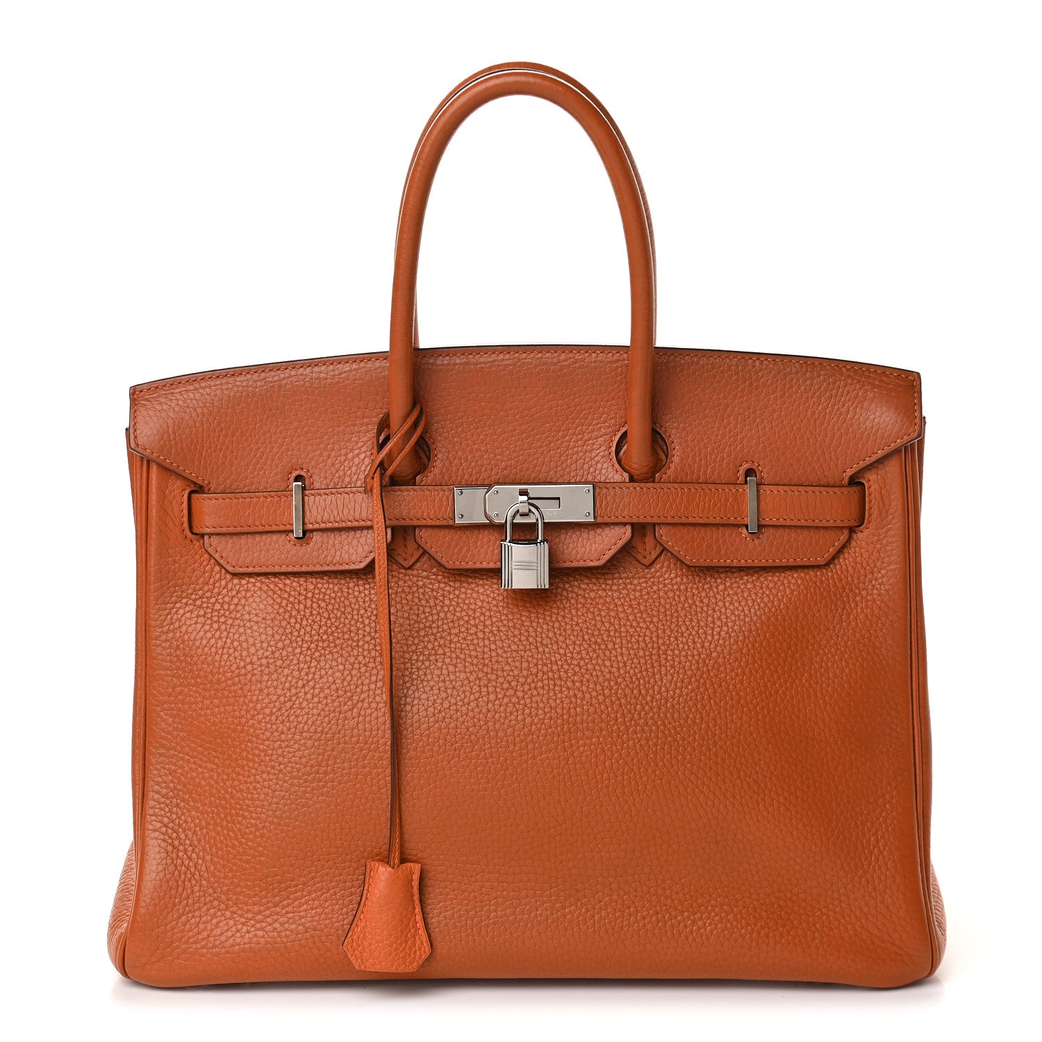 Hermes Taurillon Clemence Birkin 35 Potiron 1 of 10