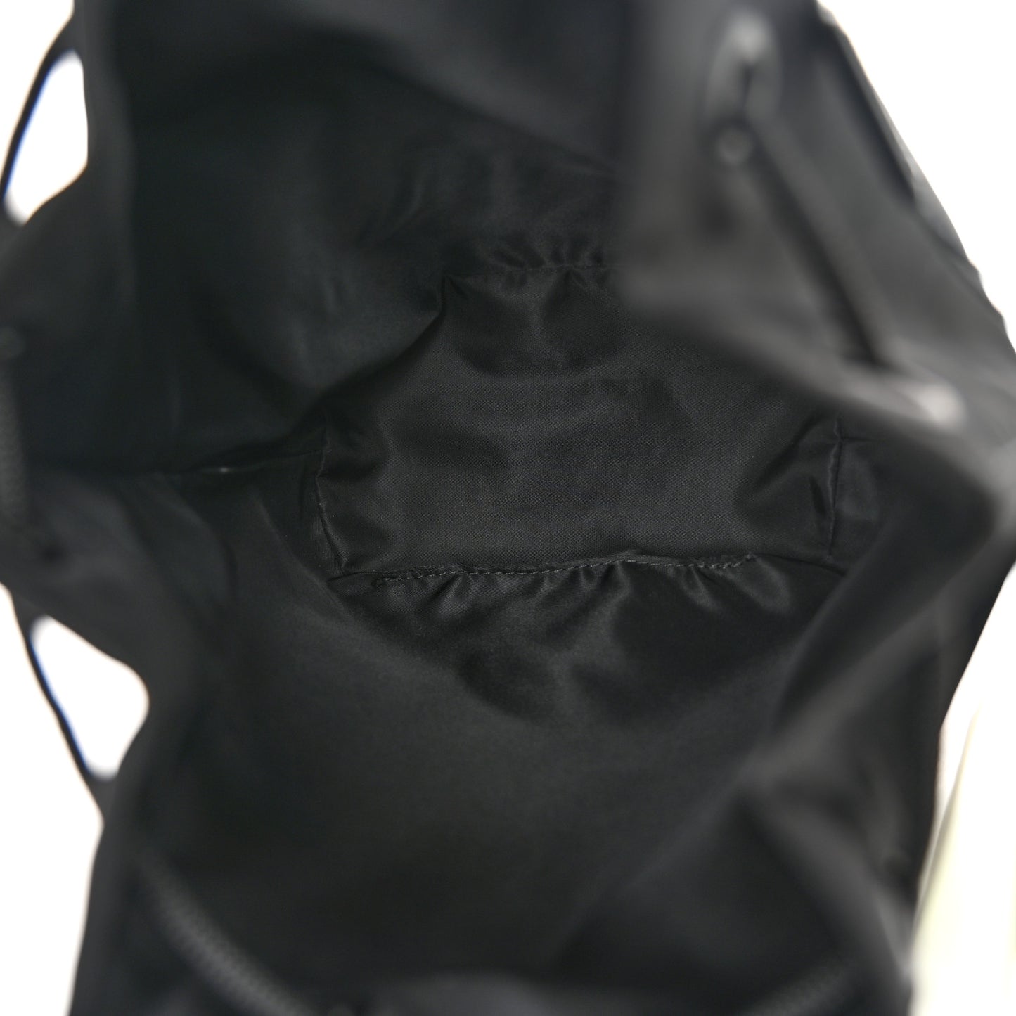 Econyl Phoebe Drawcord Pouch Black
